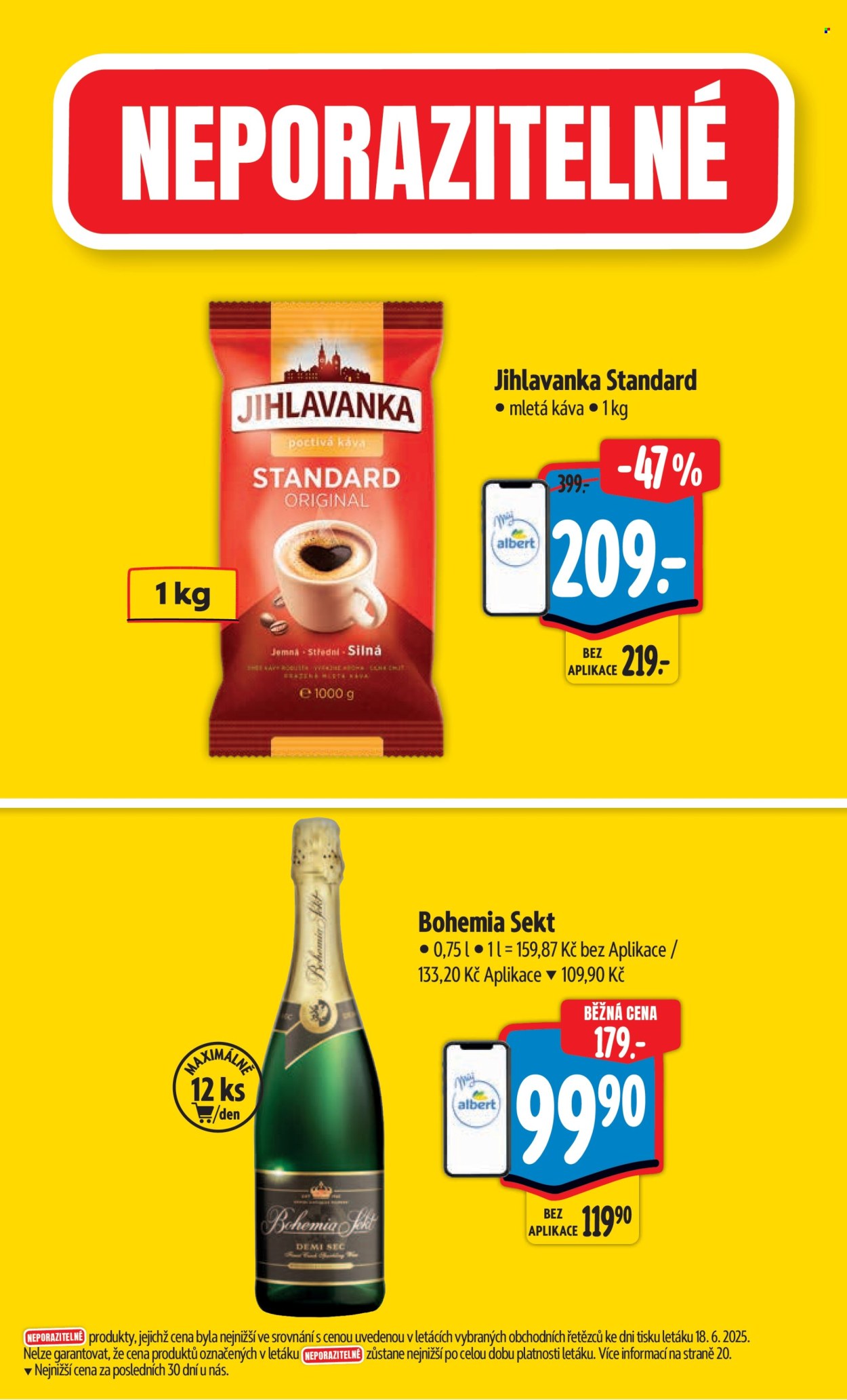 Leták Albert Hypermarket - 25.6.2025 - 1.7.2025. Strana 4