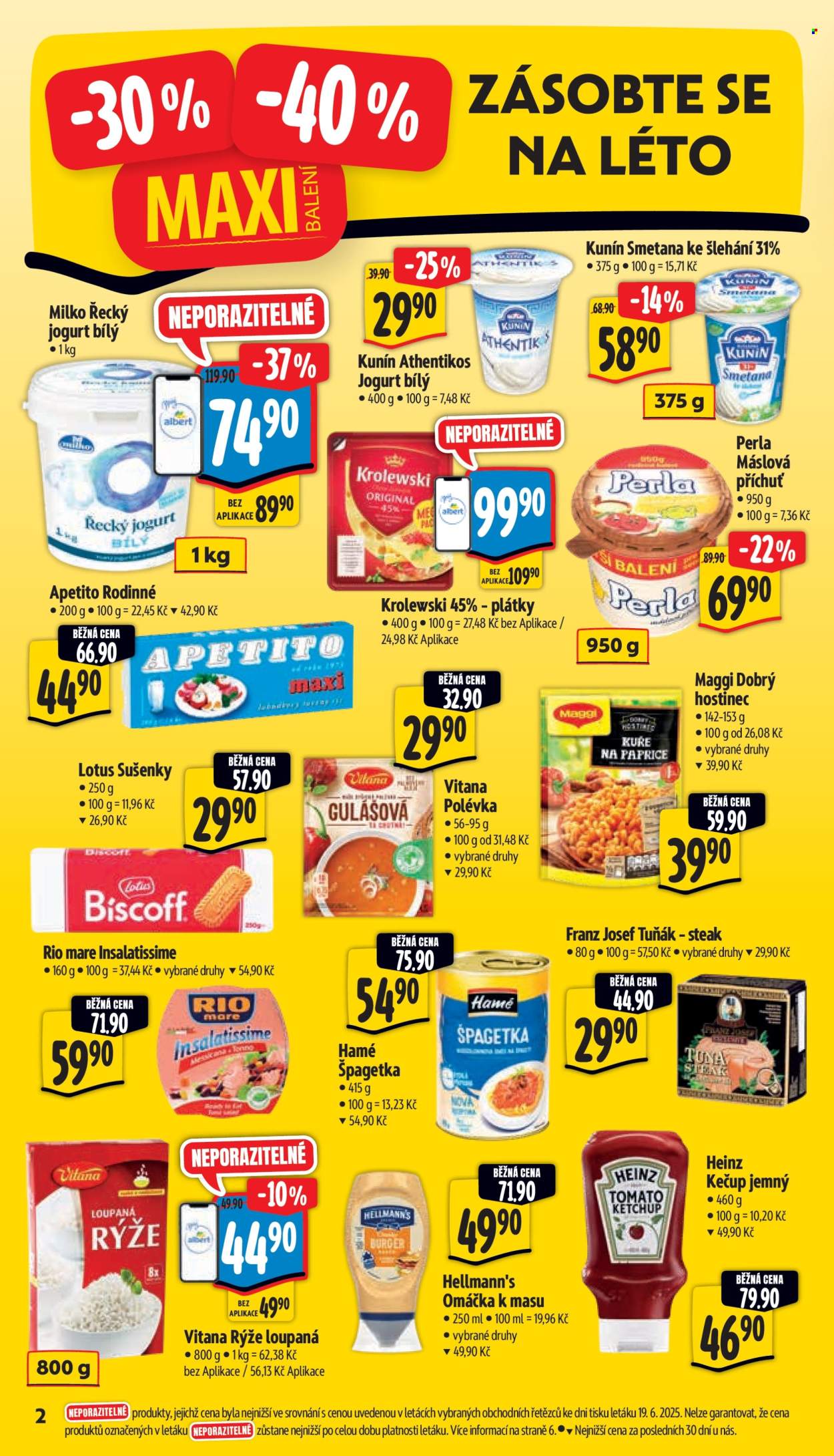 Leták Albert Supermarket - 25.6.2025 - 1.7.2025. Strana 7