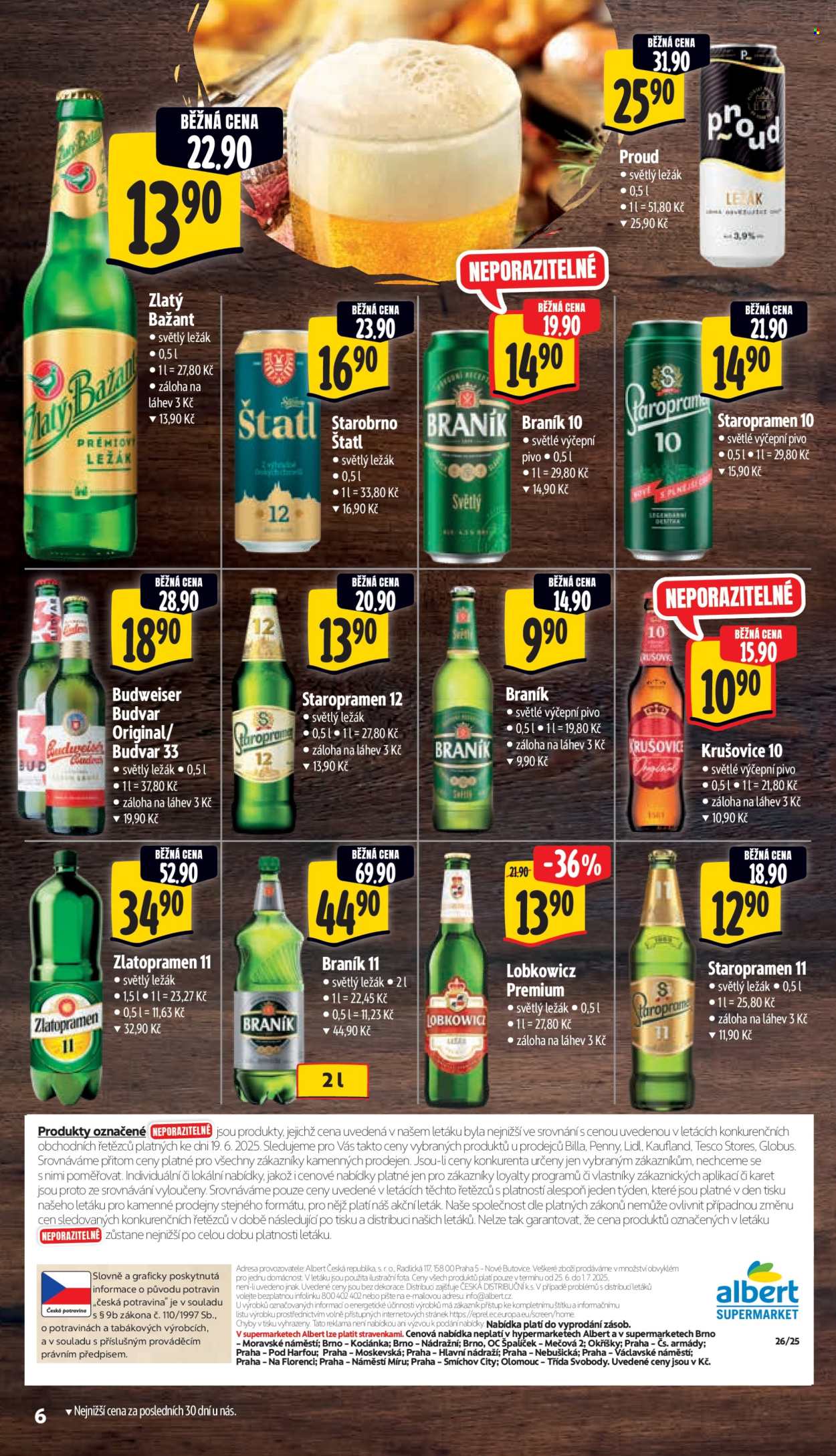 Leták Albert Supermarket - 25.6.2025 - 1.7.2025. Strana 11