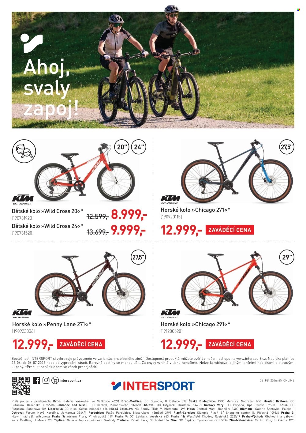 Leták INTERSPORT - 25.6.2025 - 6.7.2025. Strana 8