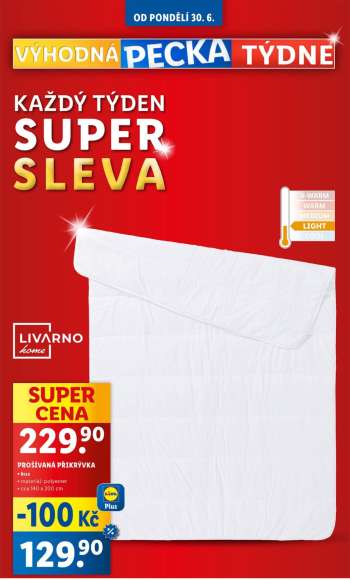 thumbnail - LIVARNO HOME Prošívaná přikrývka