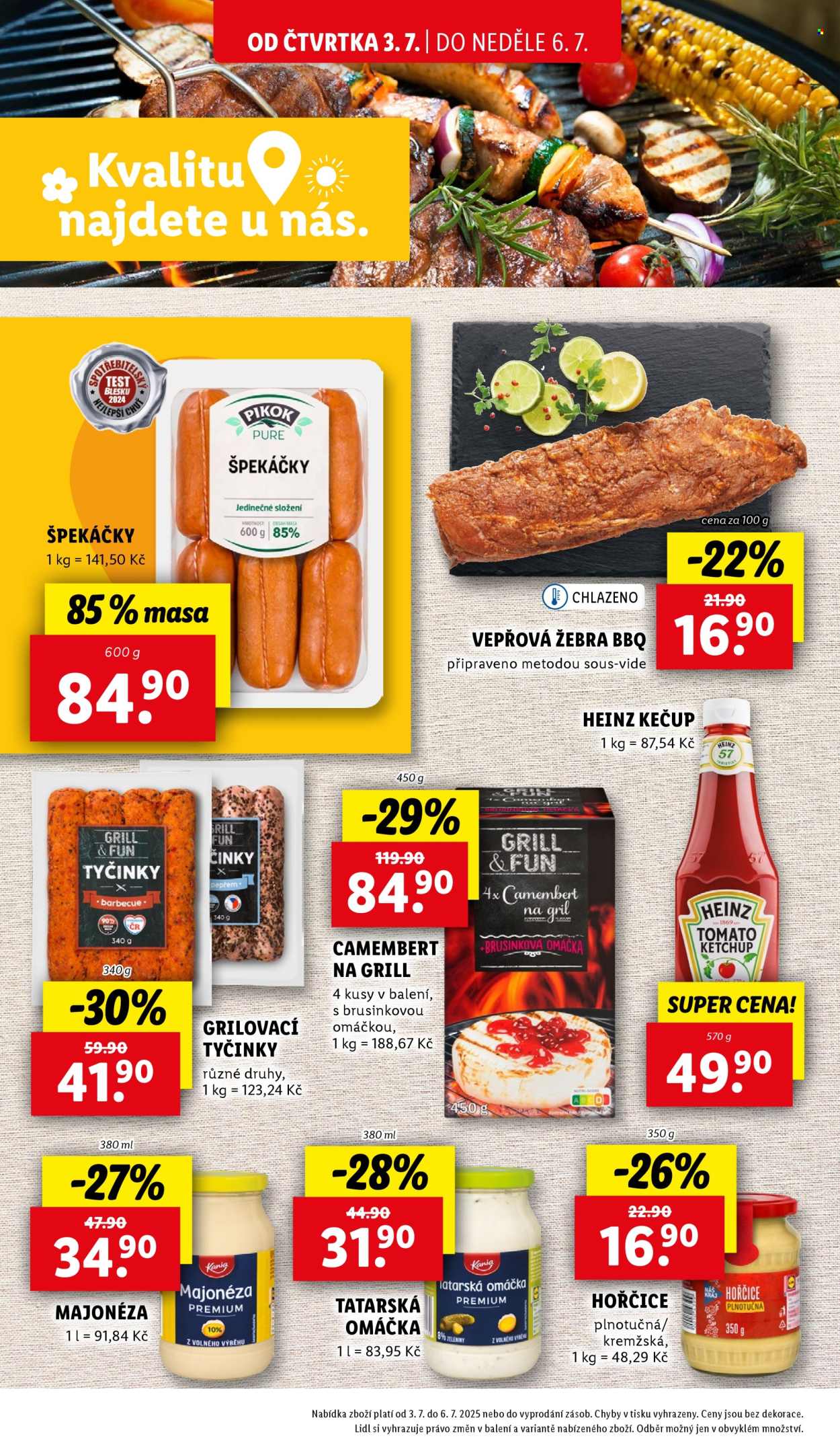 Leták Lidl - 3.7.2025 - 6.7.2025. Strana 18