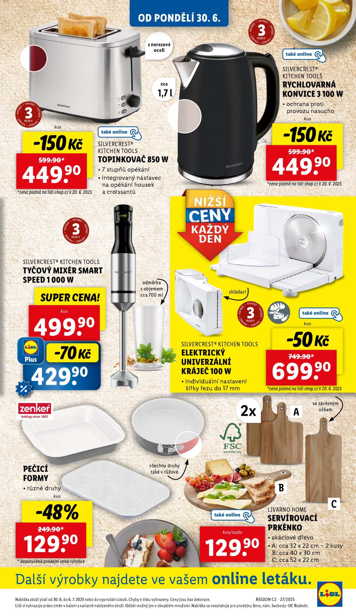 Leták Lidl - 30.6.2025 - 6.7.2025. Strana 3
