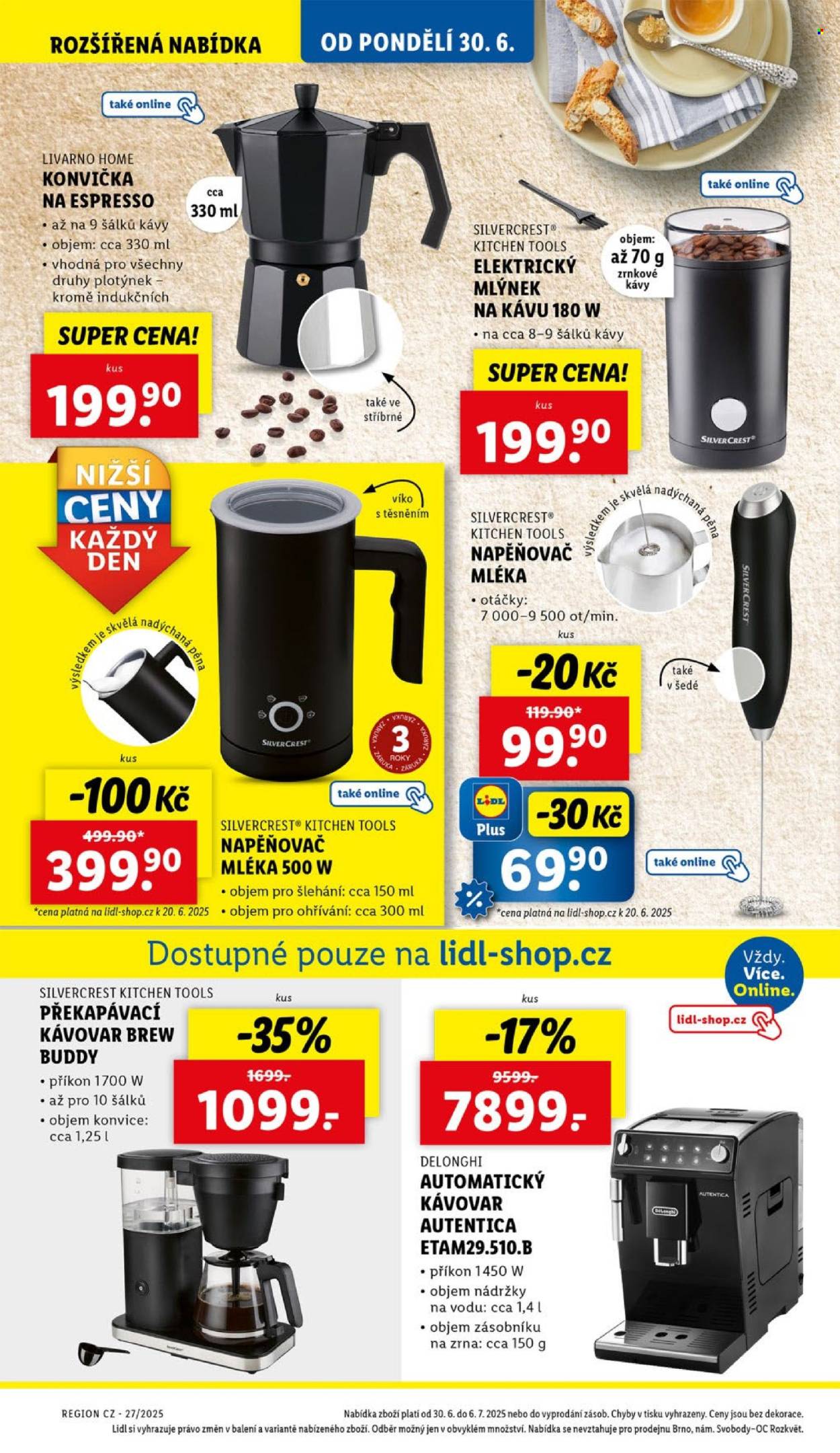 Leták Lidl - 30.6.2025 - 6.7.2025. Strana 4