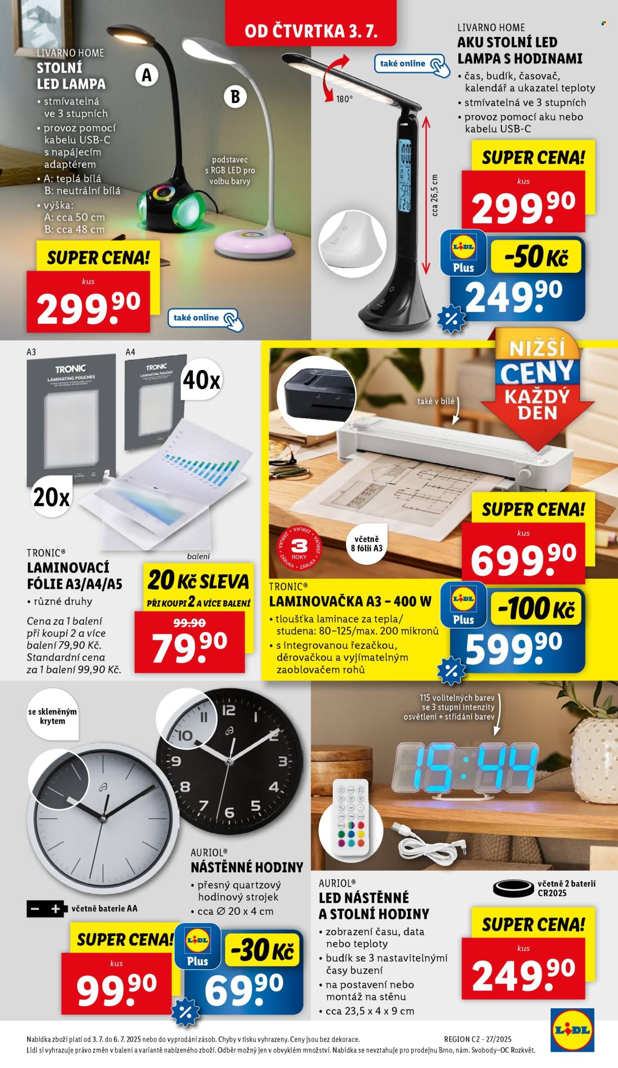 Leták Lidl - 30.6.2025 - 6.7.2025. Strana 25