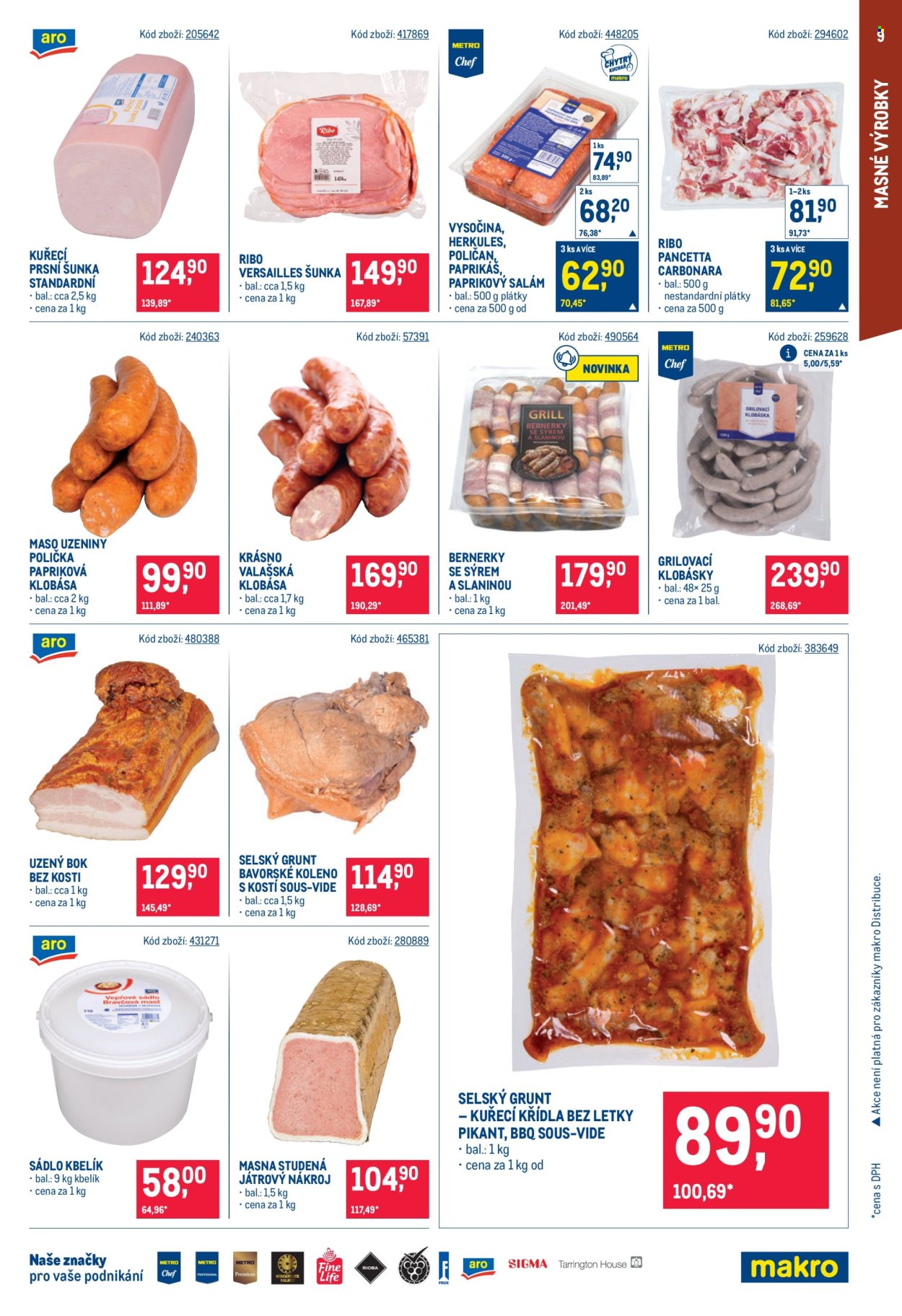 Leták MAKRO - 2.7.2025 - 15.7.2025. Strana 9