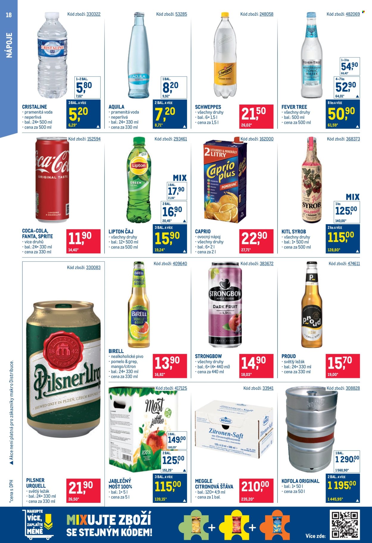 Leták MAKRO - 2.7.2025 - 15.7.2025. Strana 18
