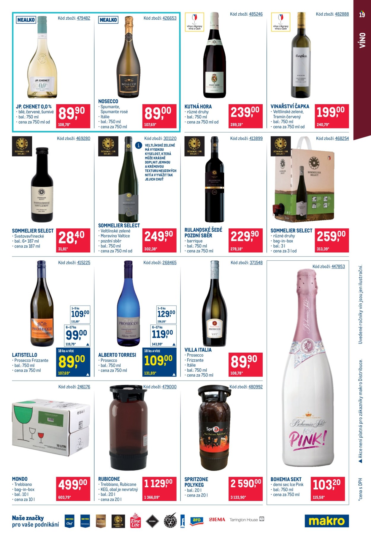 Leták MAKRO - 2.7.2025 - 15.7.2025. Strana 19