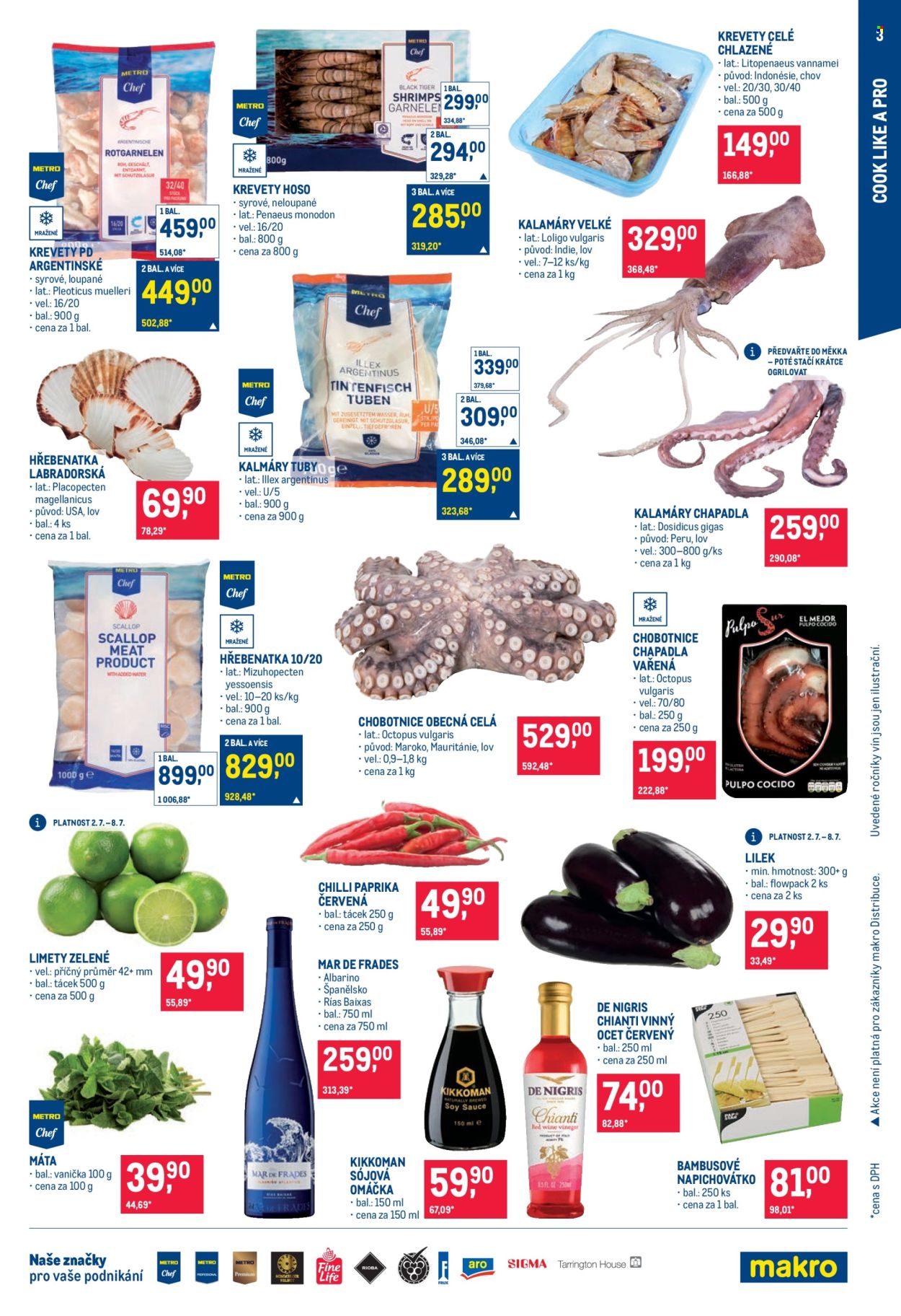 Leták MAKRO - 2.7.2025 - 15.7.2025. Strana 3