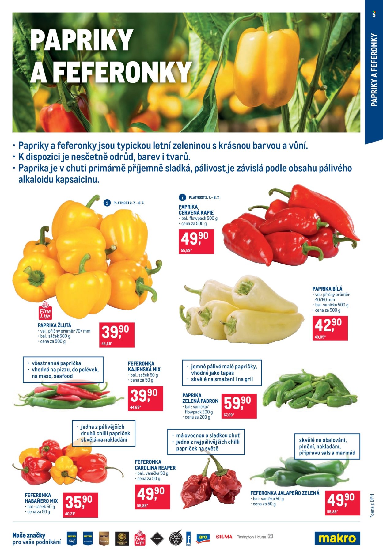 Leták MAKRO - 2.7.2025 - 15.7.2025. Strana 5