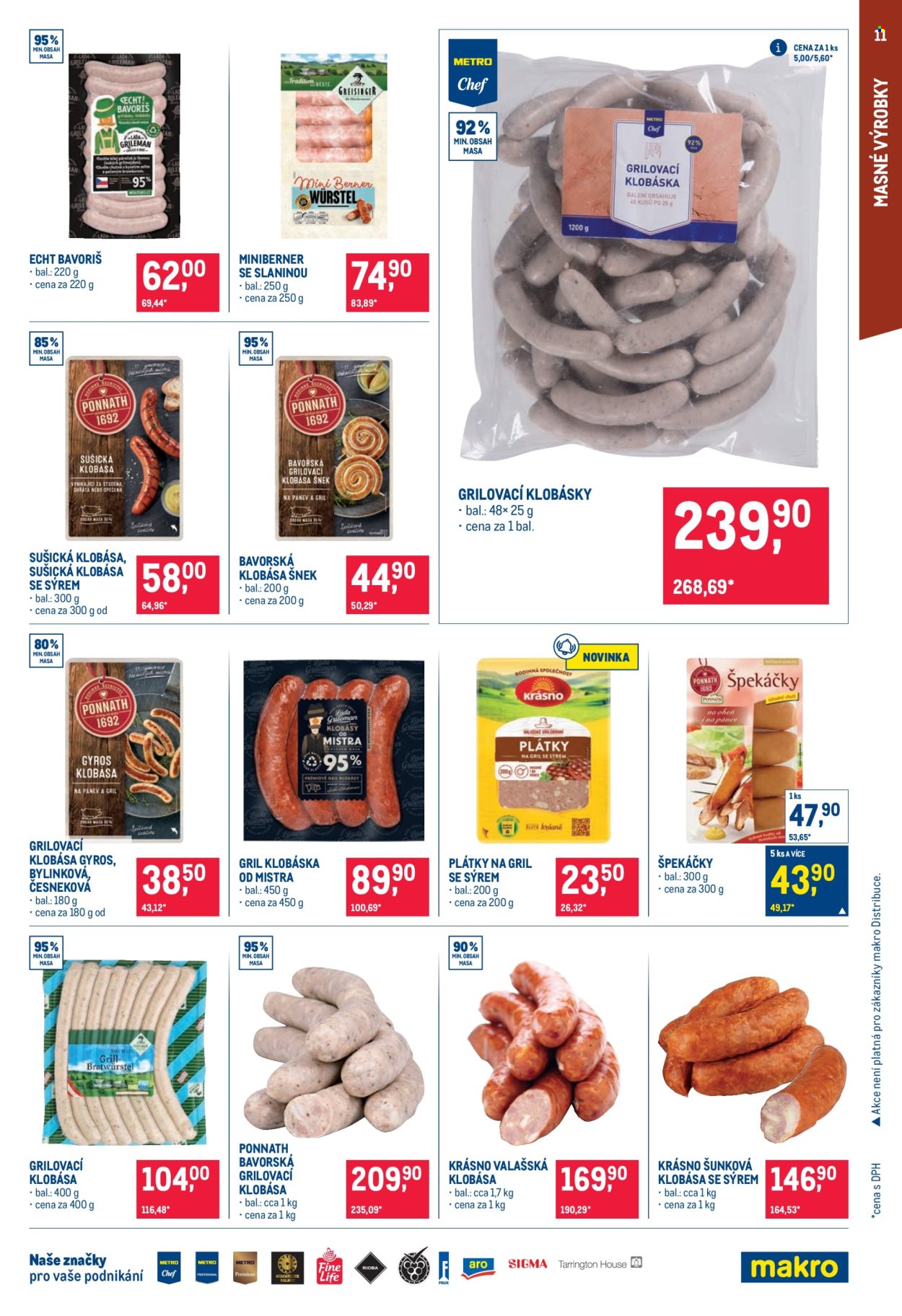 Leták MAKRO - 2.7.2025 - 15.7.2025. Strana 11