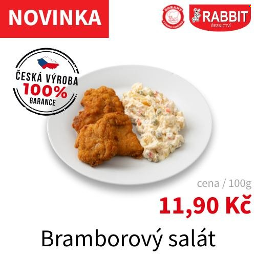 Leták RABBIT řeznictví. Strana 2