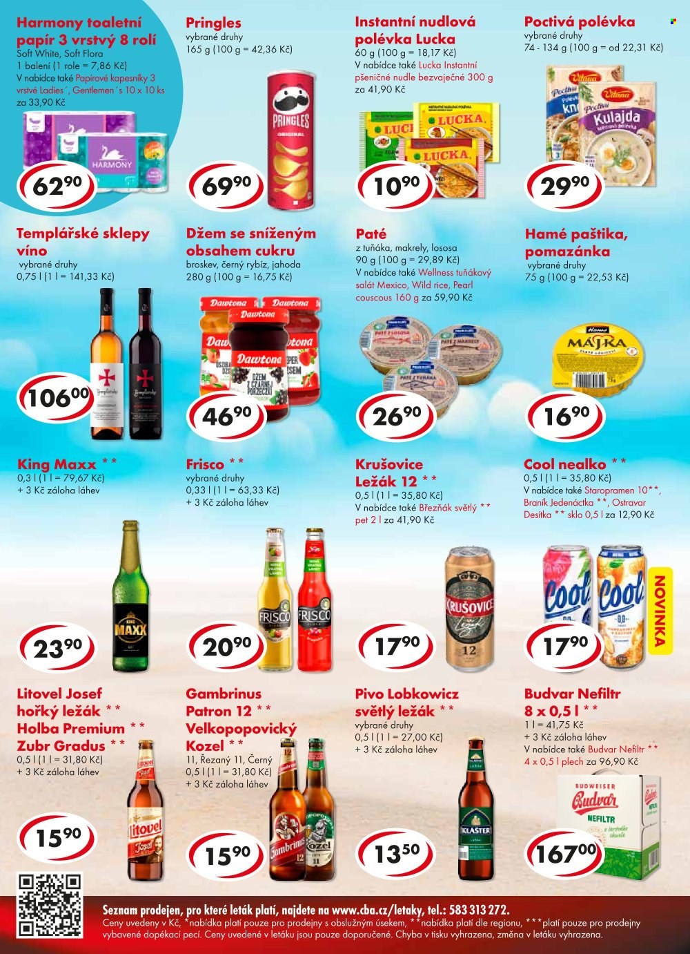 Leták CBA Premium - 2.7.2025 - 8.7.2025. Strana 4