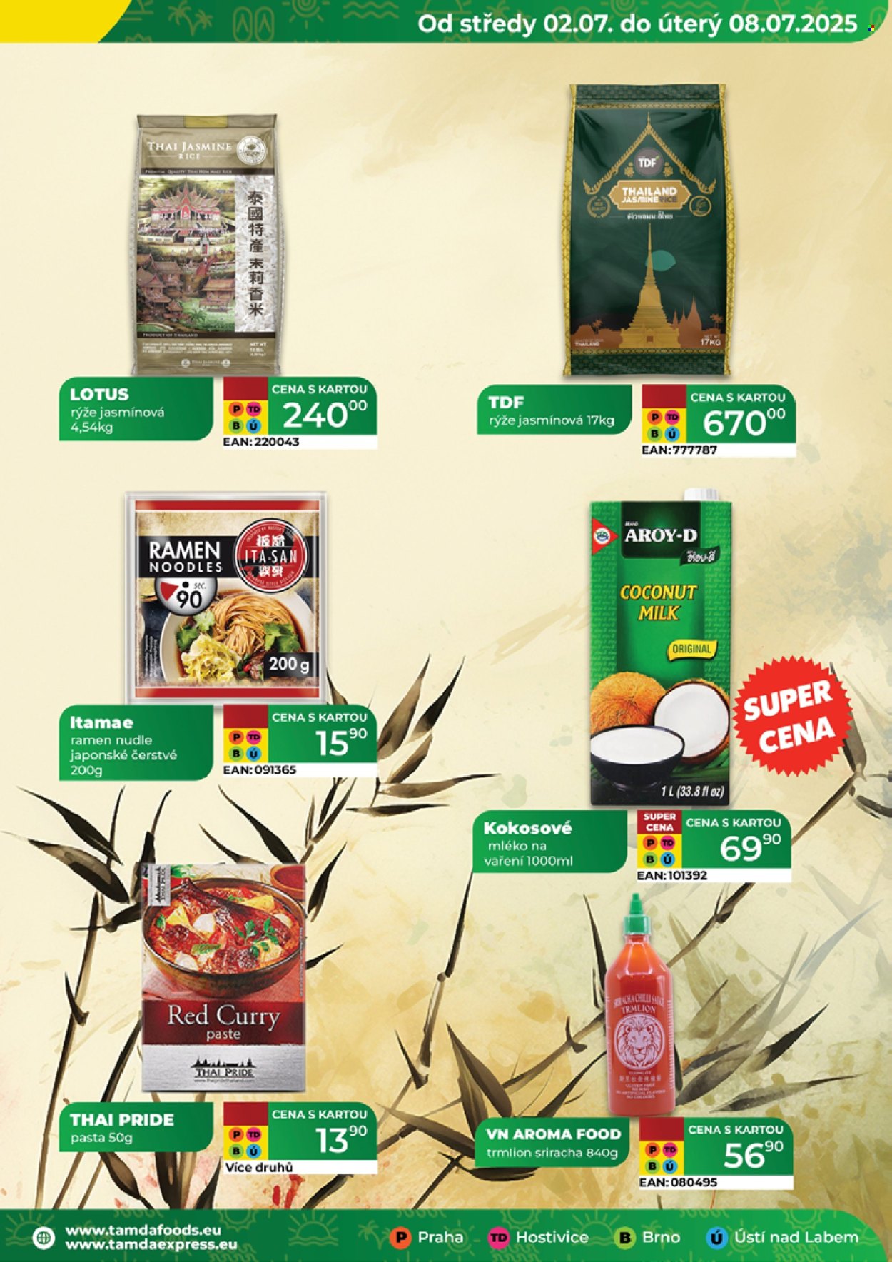 Leták Tamda Foods - 2.7.2025 - 8.7.2025. Strana 33