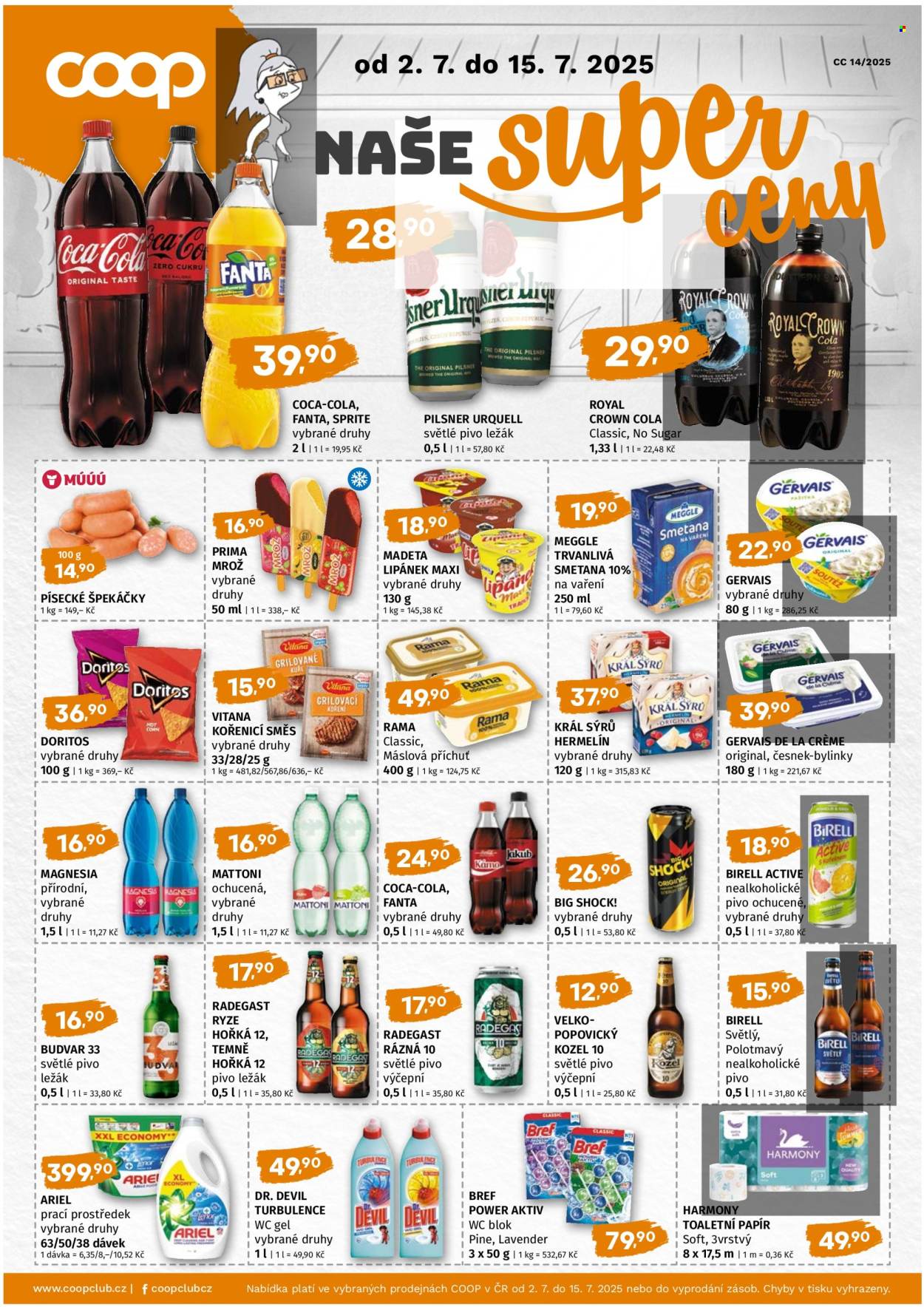 Leták TREFA coop - 2.7.2025 - 15.7.2025. Strana 1