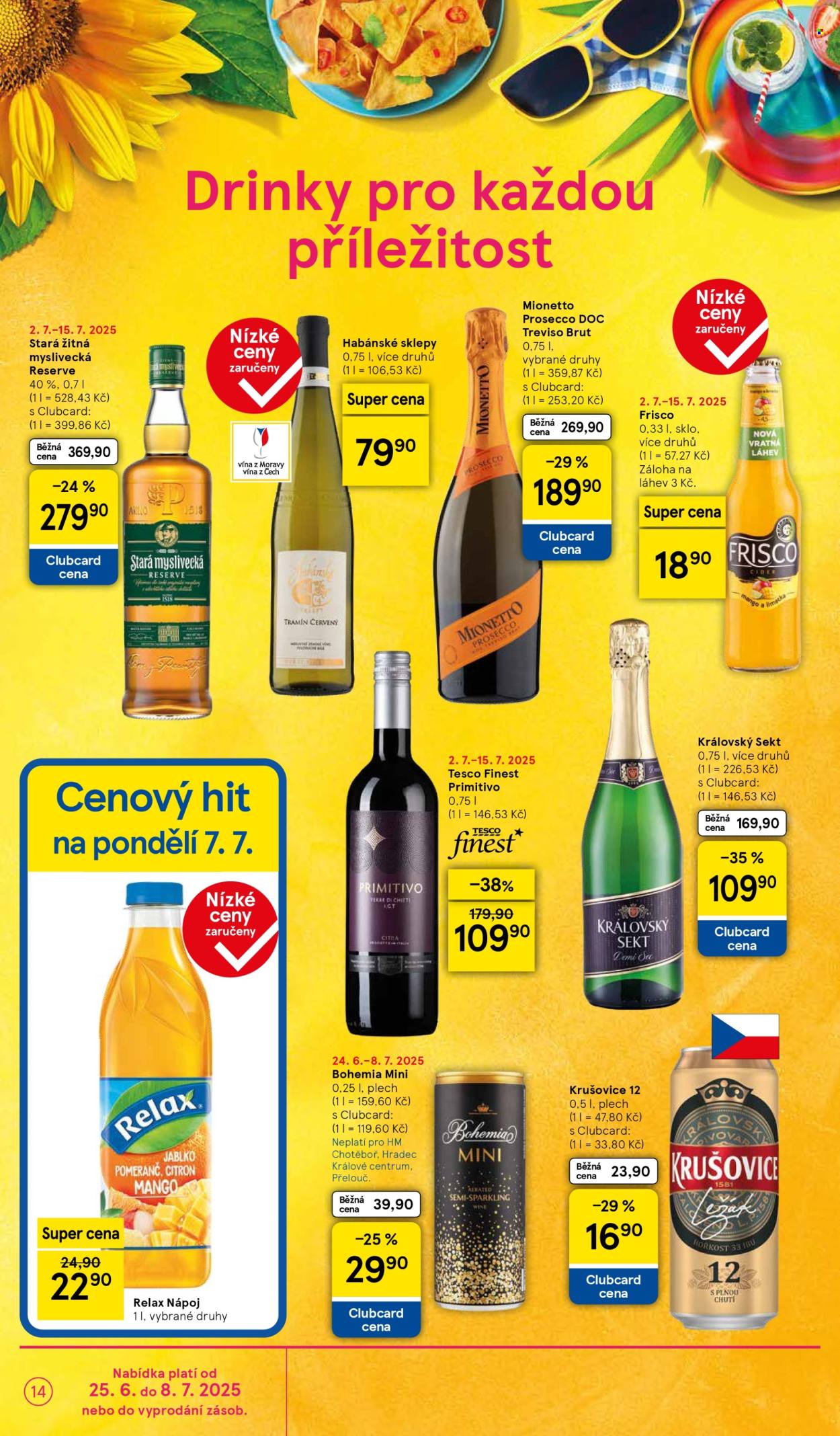 Leták TESCO - 2.7.2025 - 8.7.2025. Strana 14