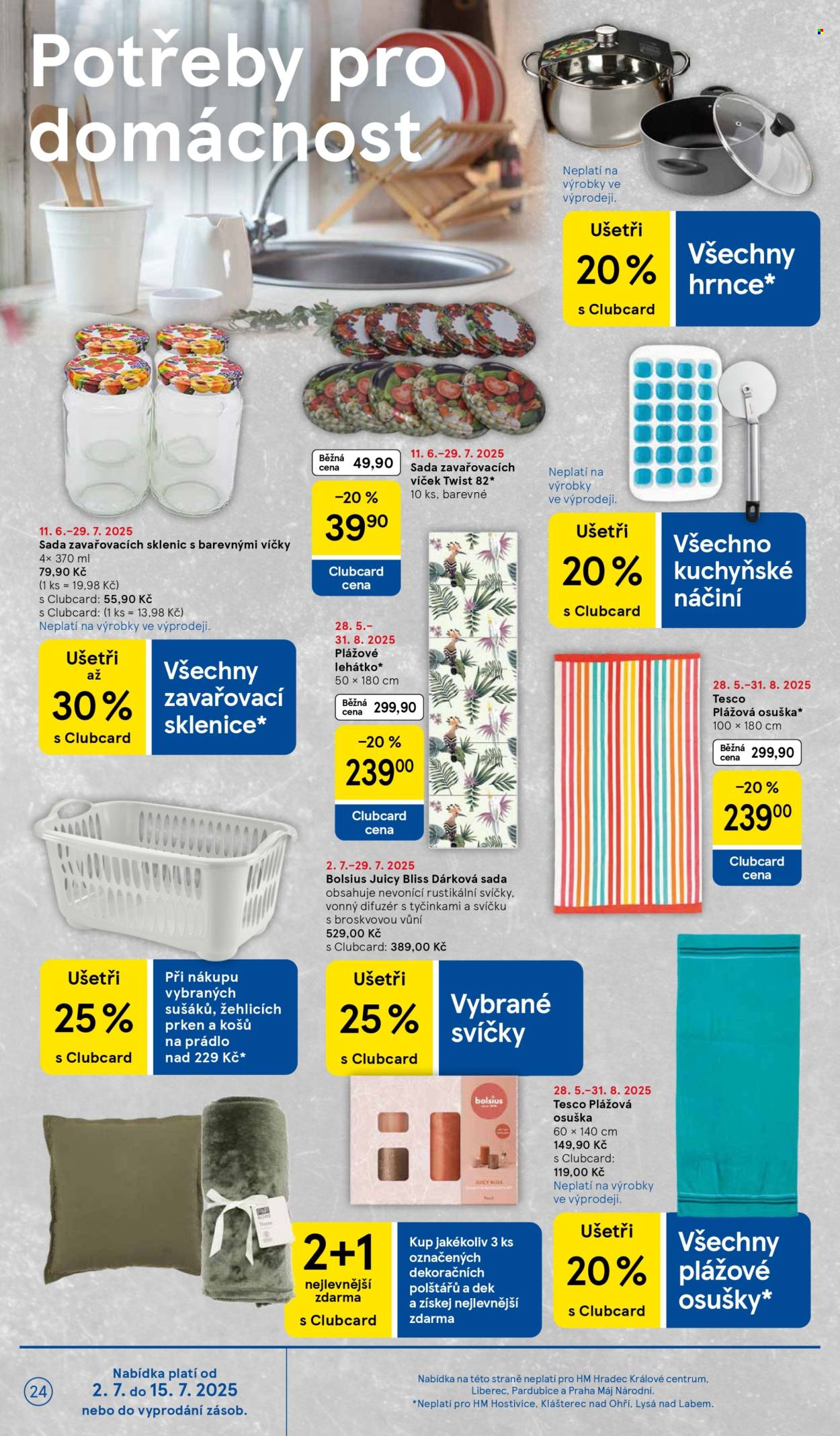 Leták TESCO - 2.7.2025 - 8.7.2025. Strana 24
