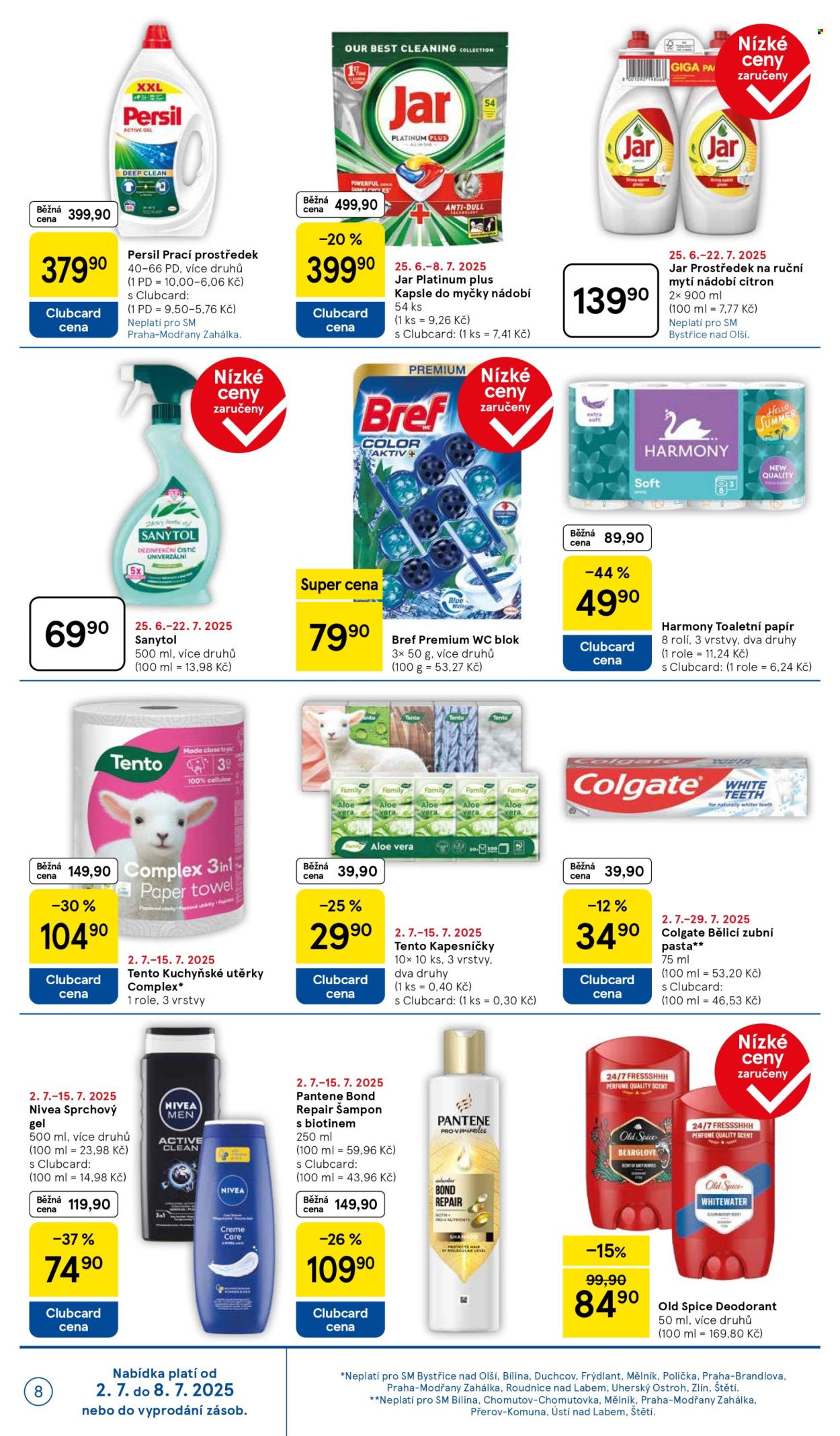 Leták TESCO supermarket - 2.7.2025 - 8.7.2025. Strana 8