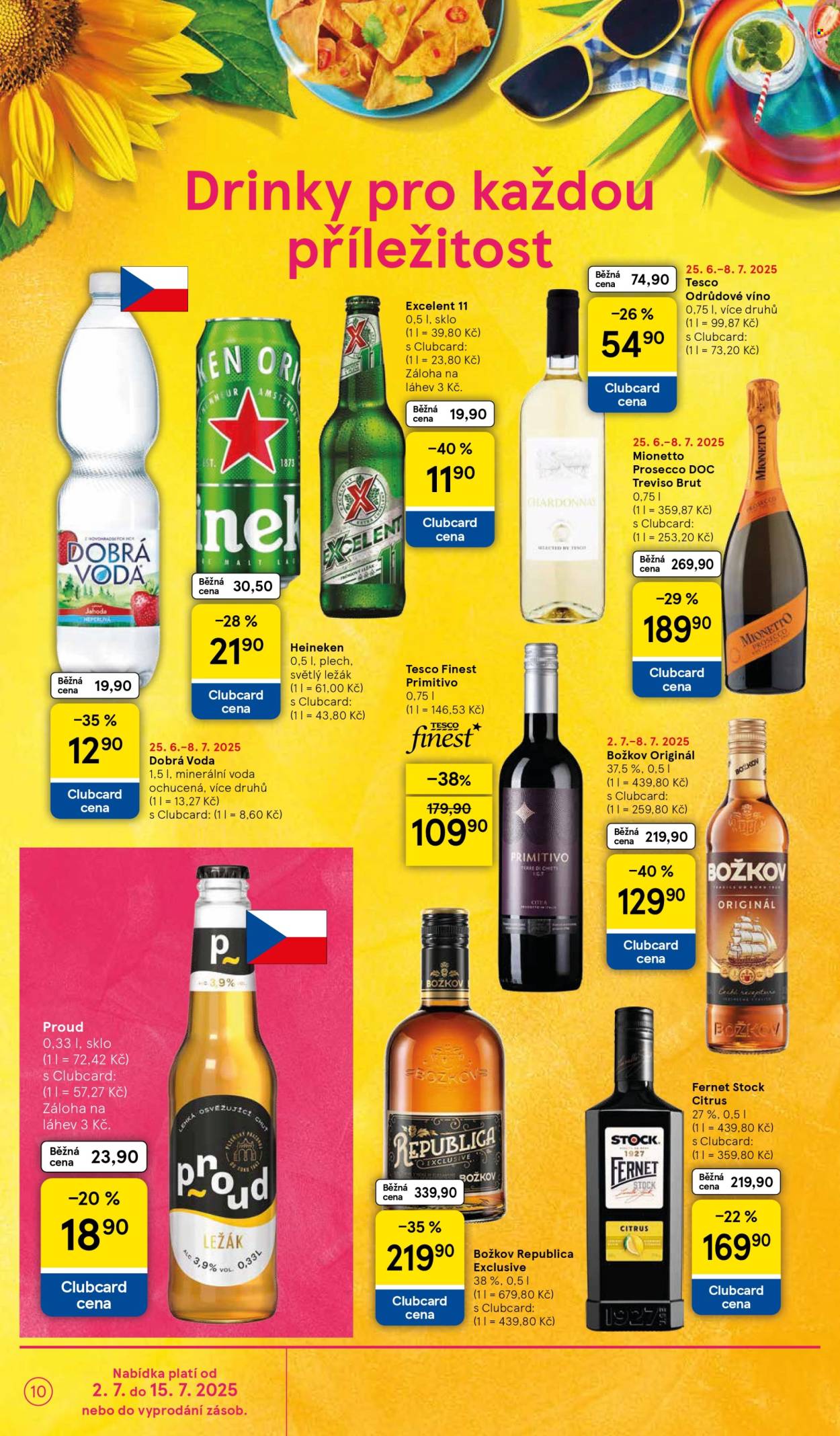 Leták TESCO supermarket - 2.7.2025 - 8.7.2025. Strana 10