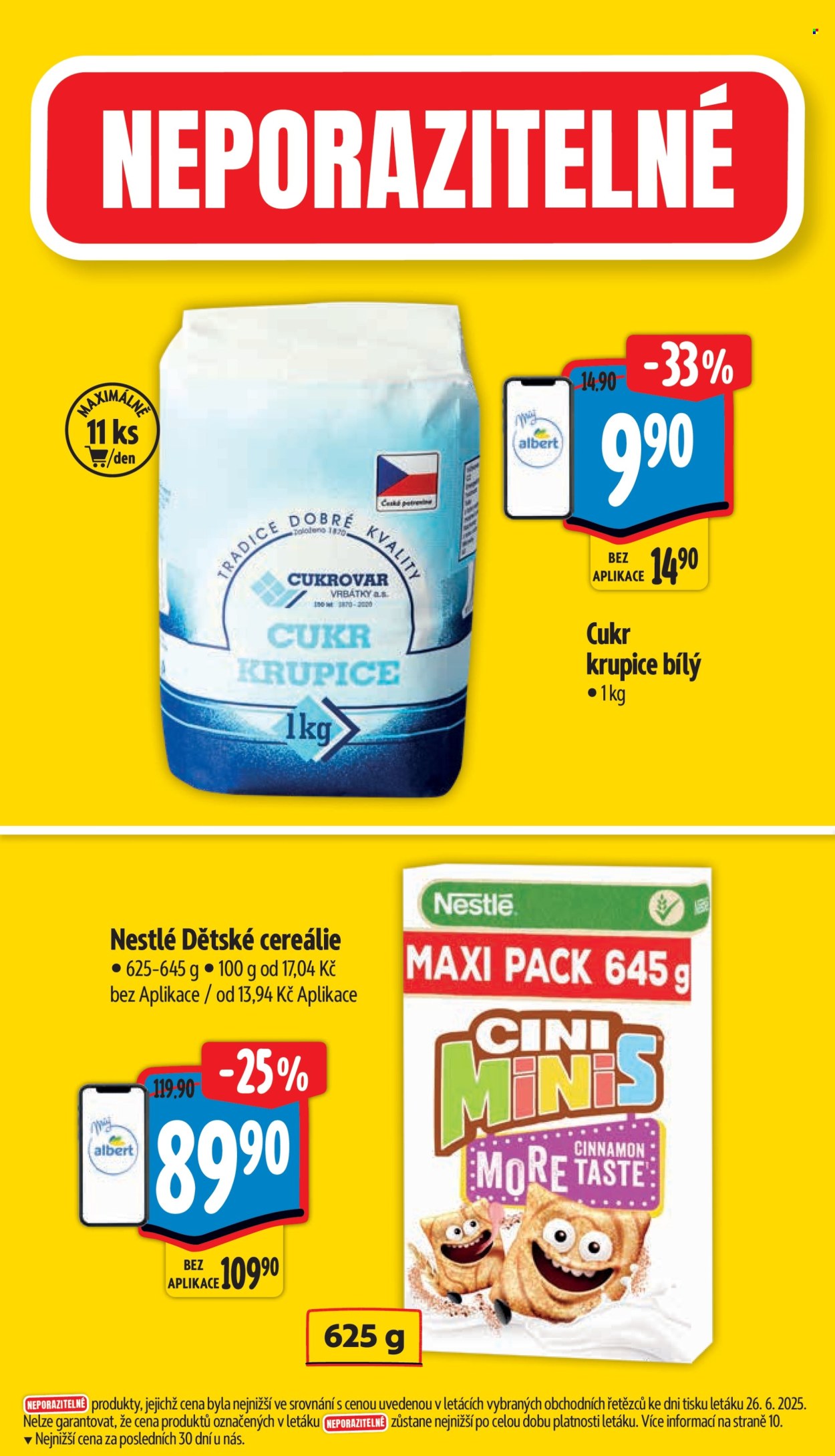 Leták Albert Supermarket - 2.7.2025 - 8.7.2025. Strana 4