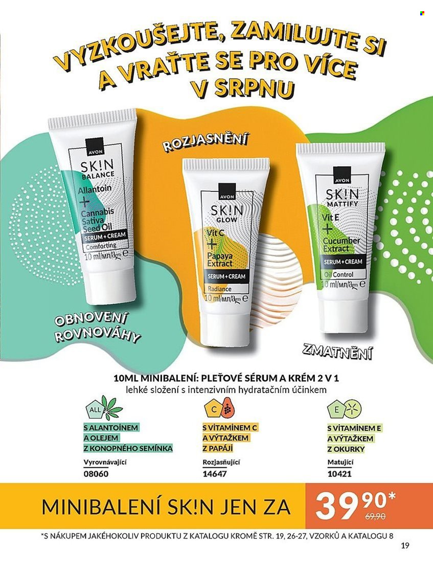 Leták AVON - 1.7.2025 - 31.7.2025. Strana 19