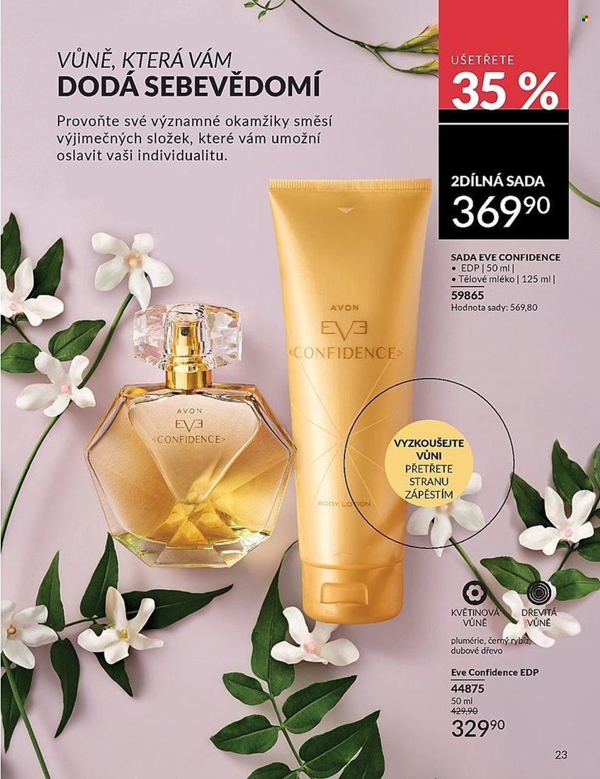 Leták AVON - 1.7.2025 - 31.7.2025. Strana 23