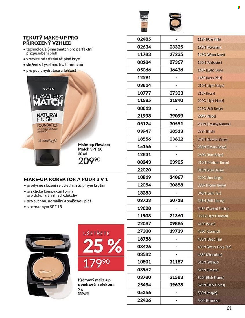 Leták AVON - 1.7.2025 - 31.7.2025. Strana 61