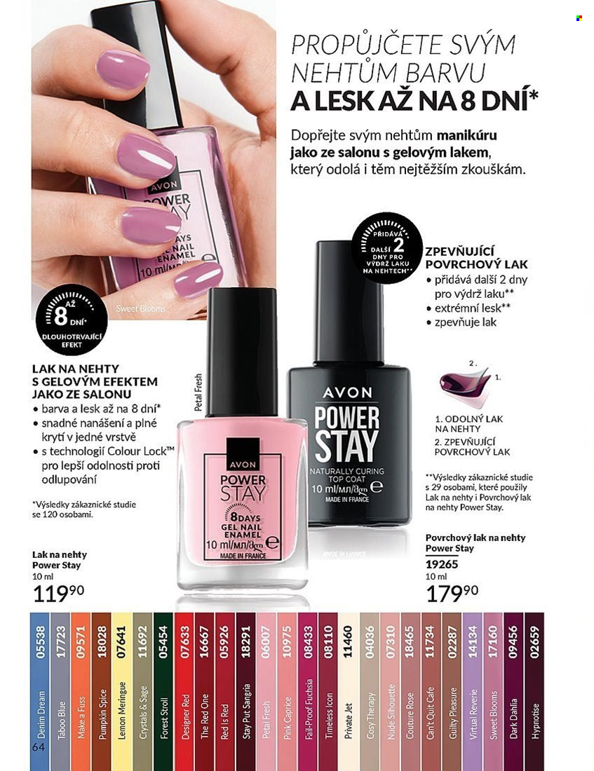 Leták AVON - 1.7.2025 - 31.7.2025. Strana 64
