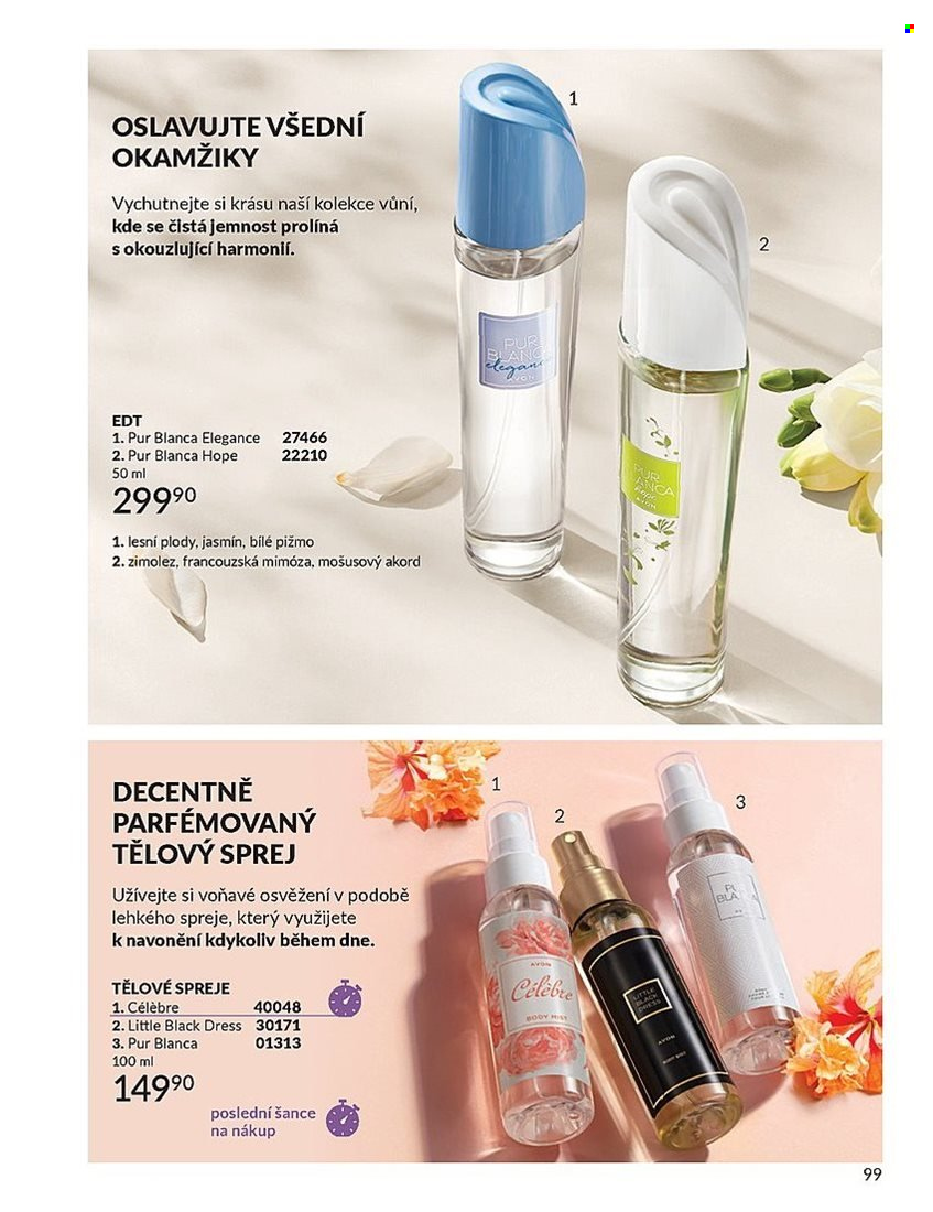 Leták AVON - 1.7.2025 - 31.7.2025. Strana 99