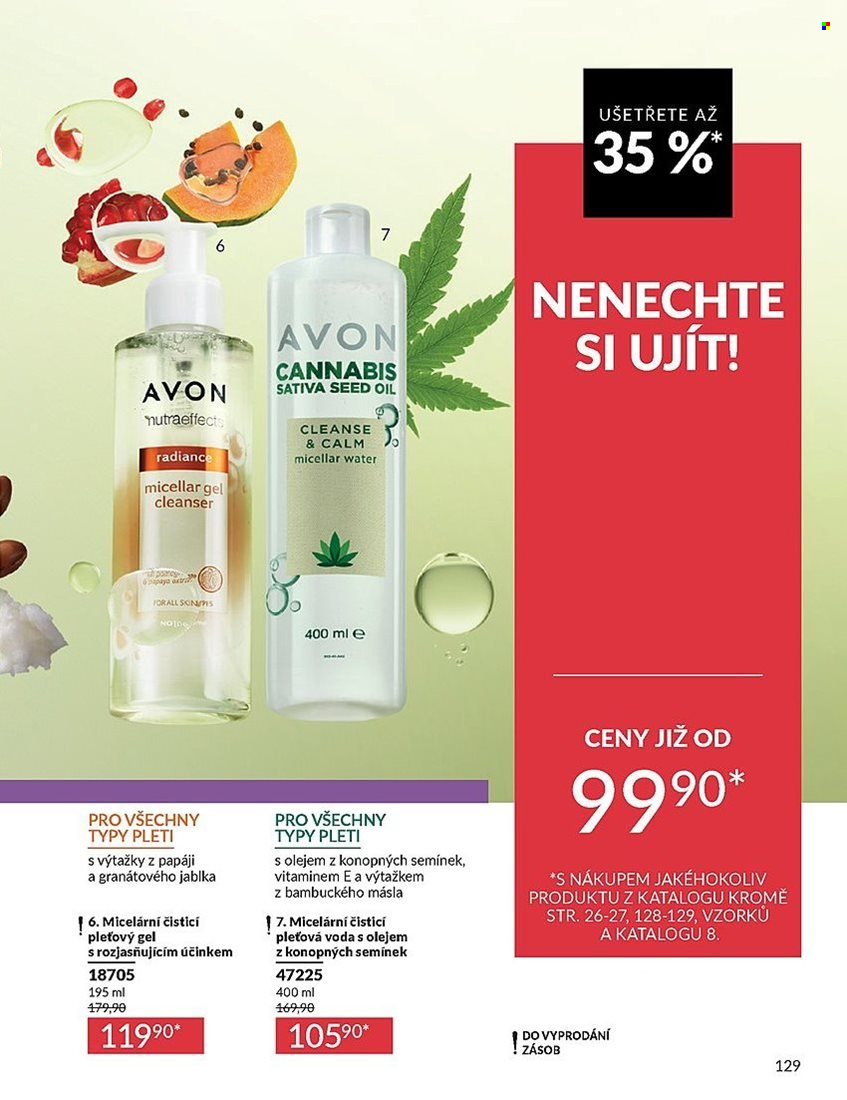 Leták AVON - 1.7.2025 - 31.7.2025. Strana 129