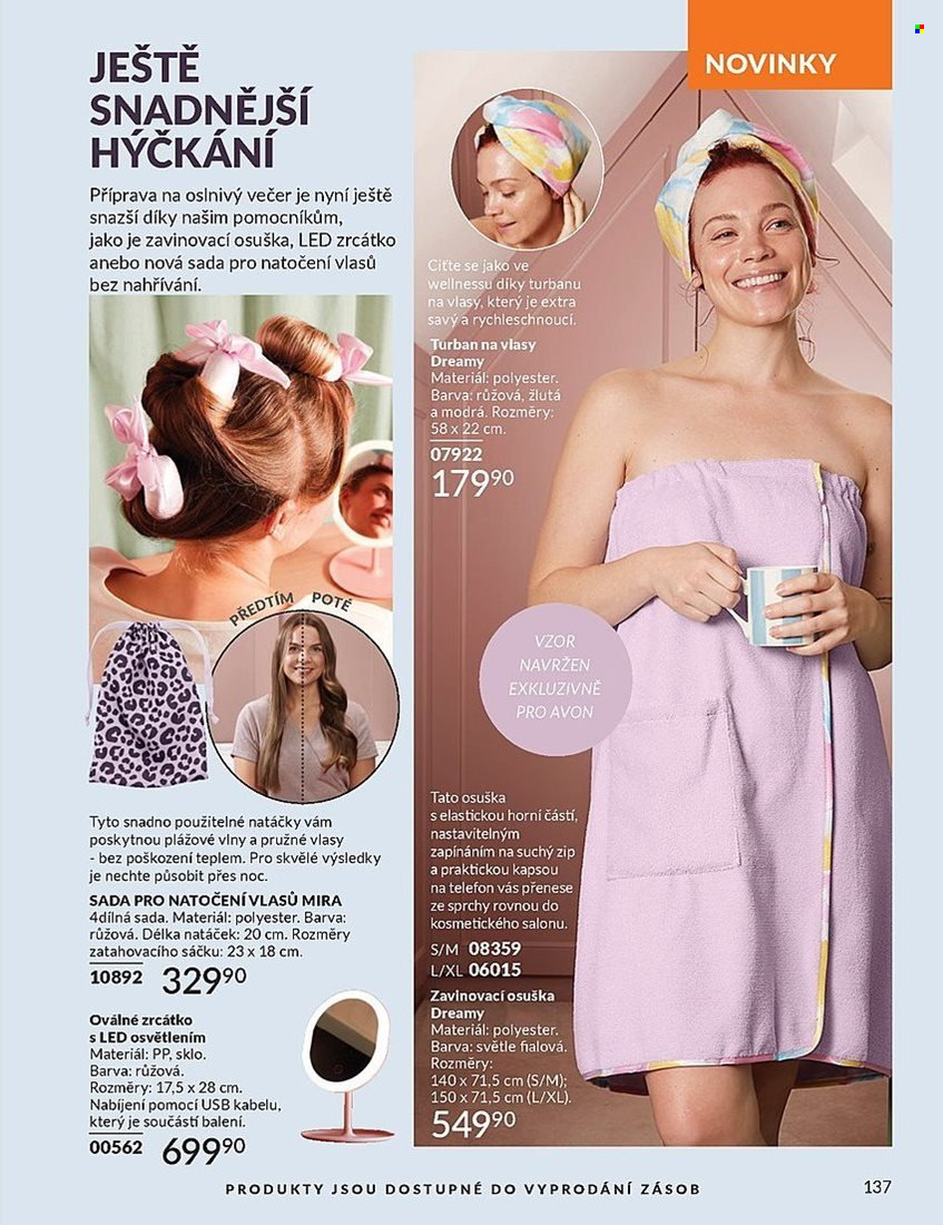Leták AVON - 1.7.2025 - 31.7.2025. Strana 137