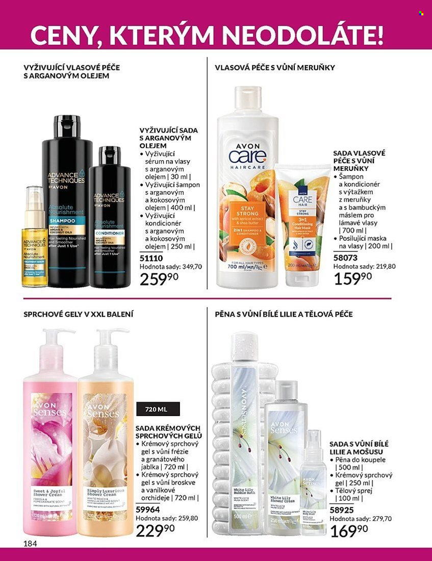 Leták AVON - 1.7.2025 - 31.7.2025. Strana 184