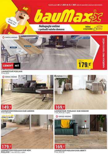 Leták Baumax - 1.7.2025 - 31.7.2025.