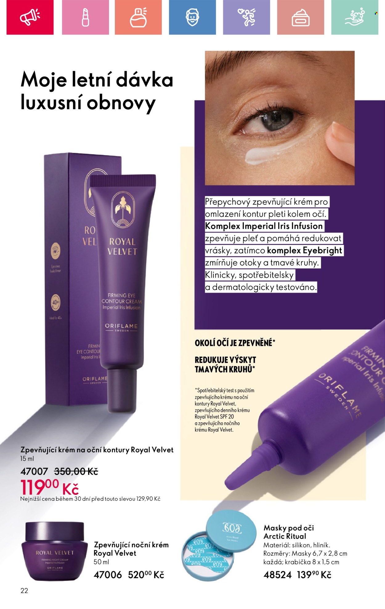 Leták ORIFLAME - 6.7.2025 - 26.7.2025. Strana 22