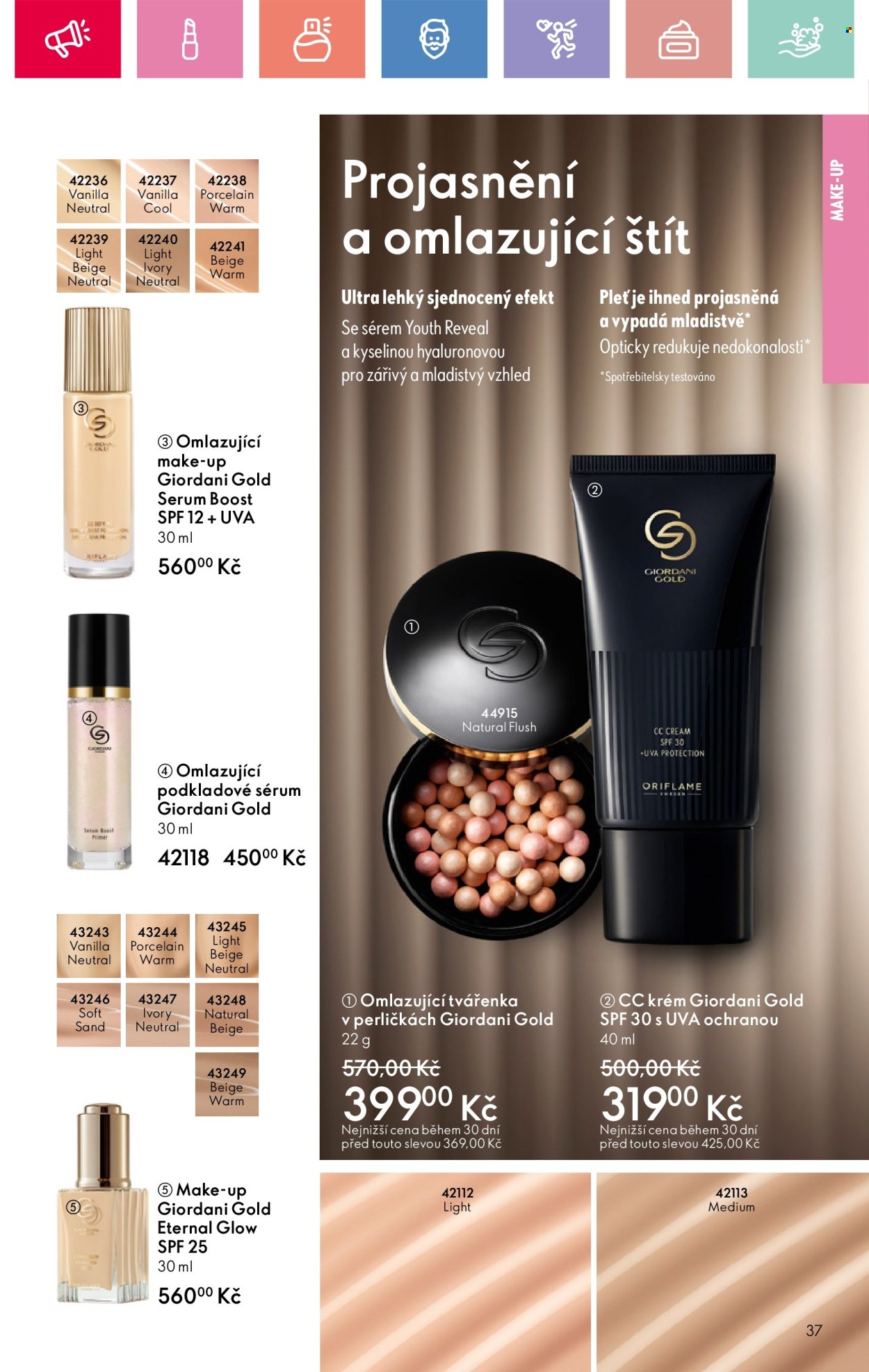 Leták ORIFLAME - 6.7.2025 - 26.7.2025. Strana 37