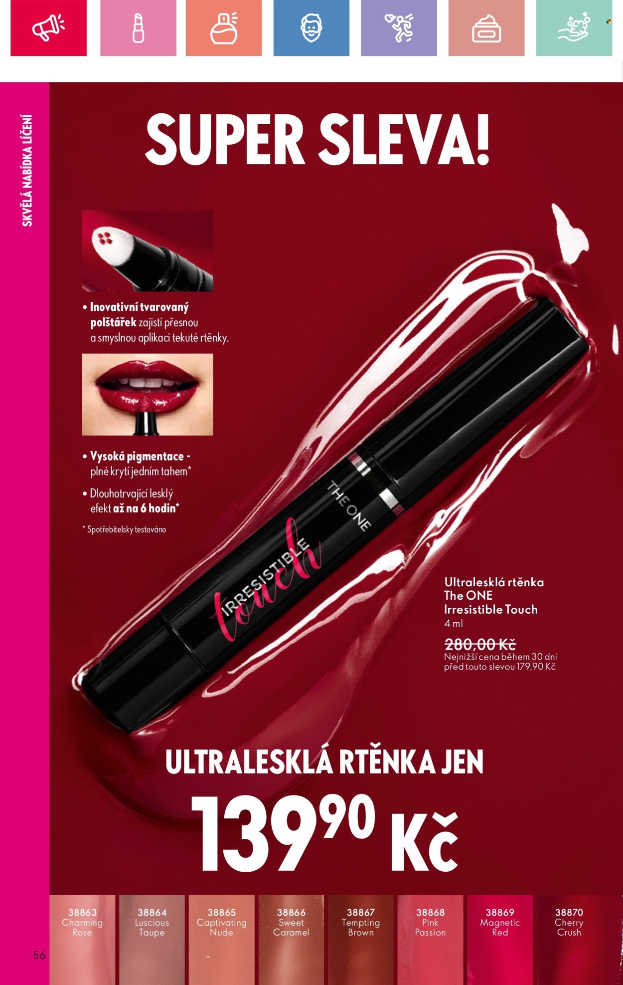 Leták ORIFLAME - 6.7.2025 - 26.7.2025. Strana 56
