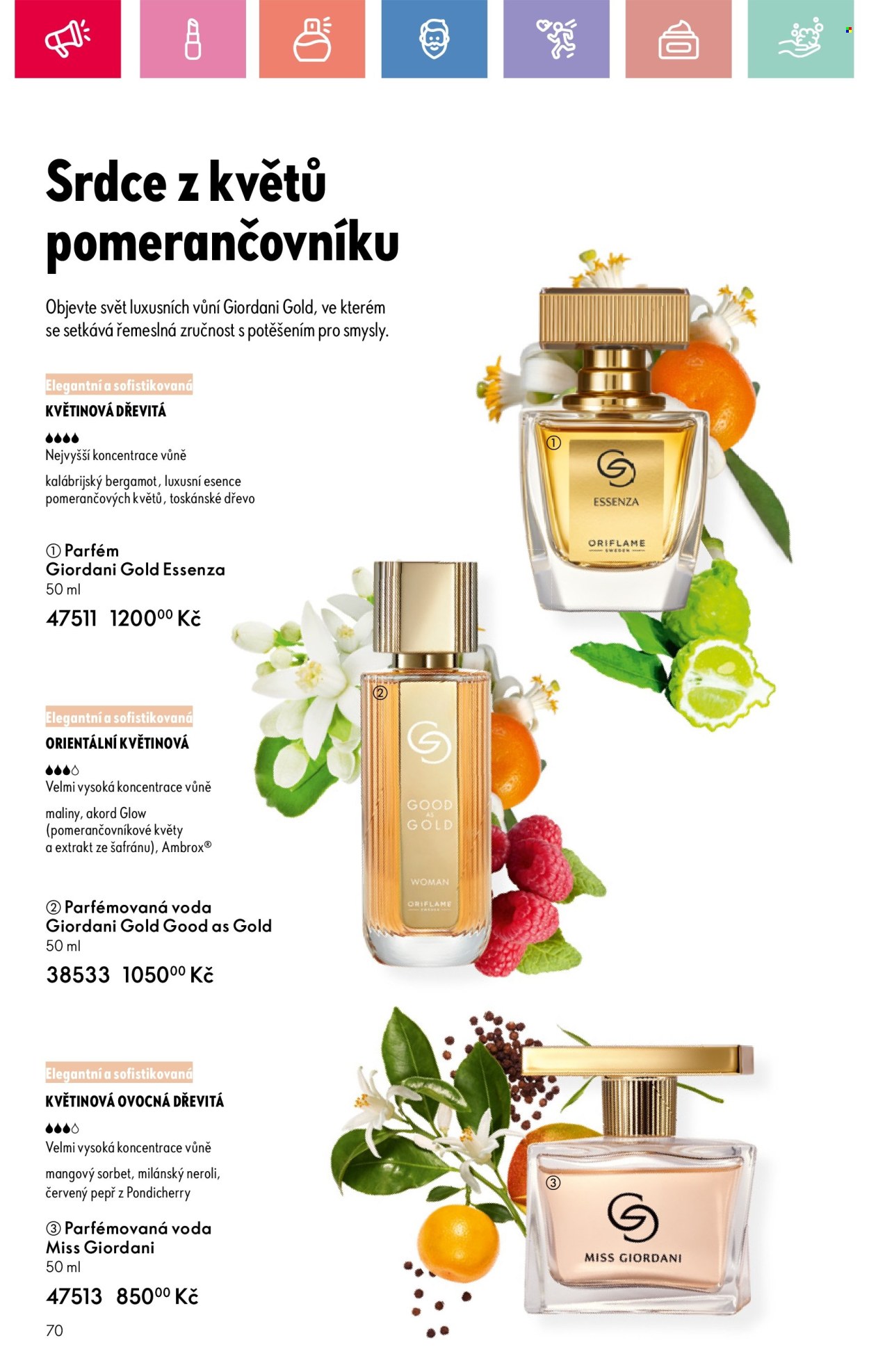 Leták ORIFLAME - 6.7.2025 - 26.7.2025. Strana 70