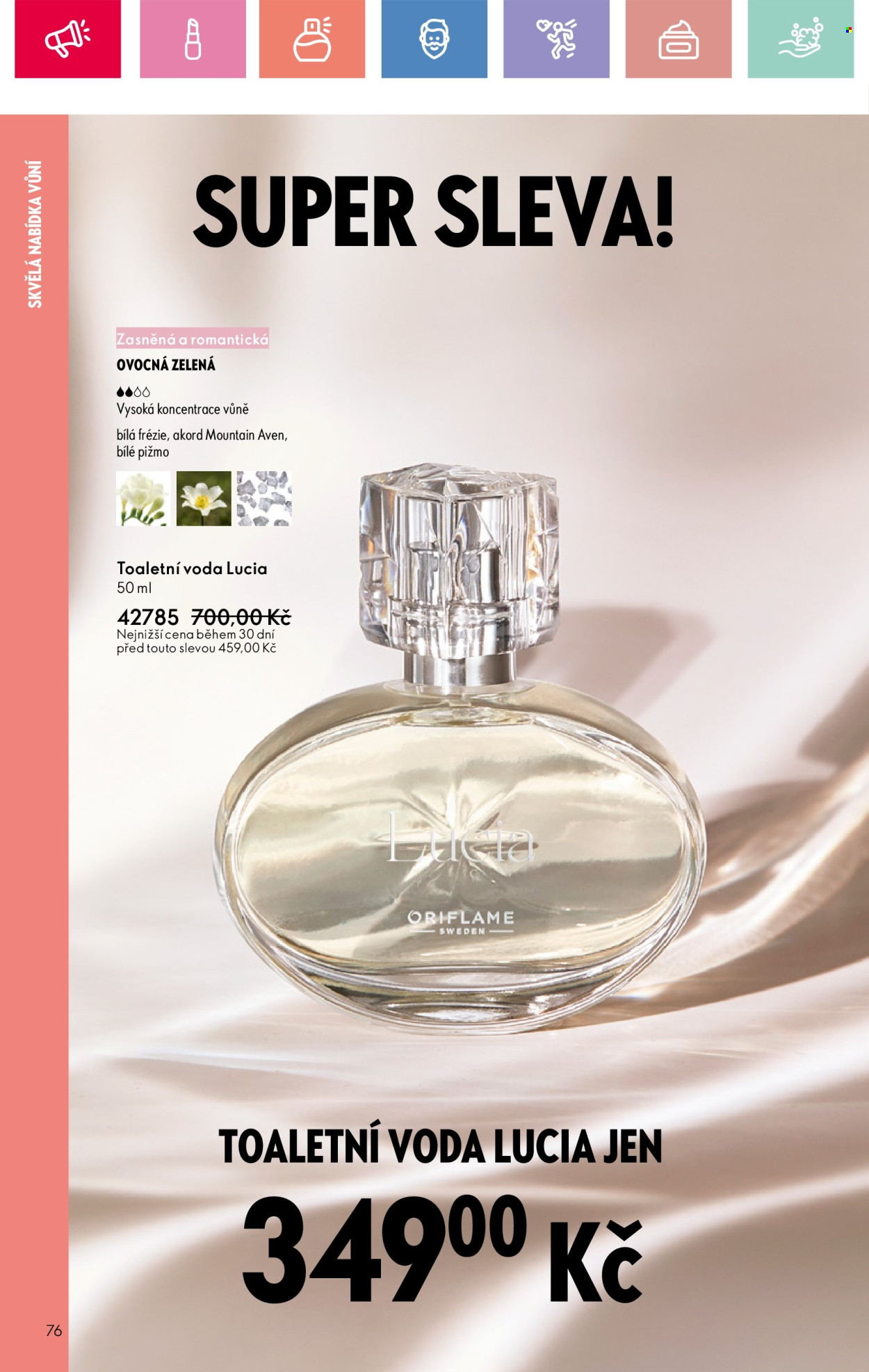 Leták ORIFLAME - 6.7.2025 - 26.7.2025. Strana 76