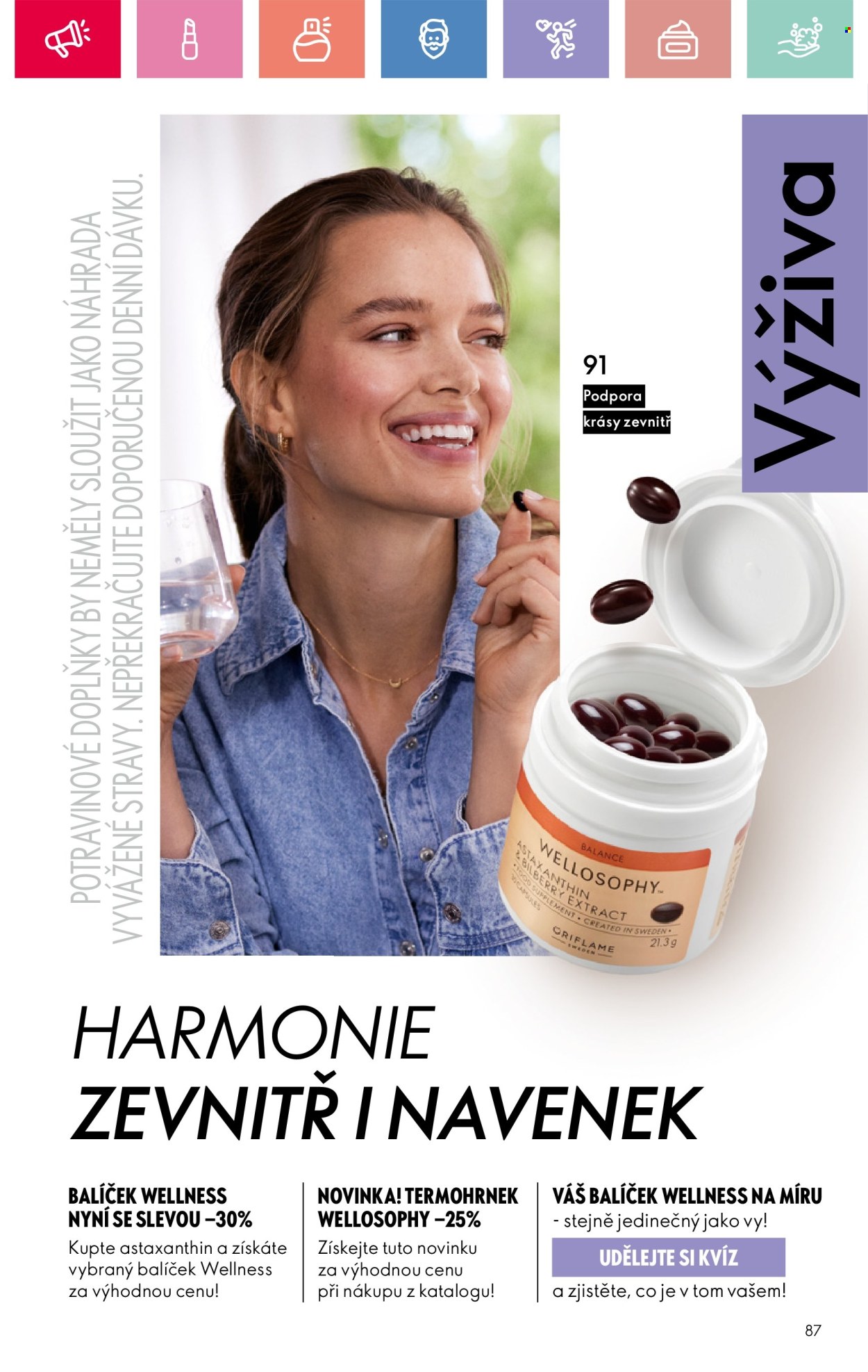 Leták ORIFLAME - 6.7.2025 - 26.7.2025. Strana 87