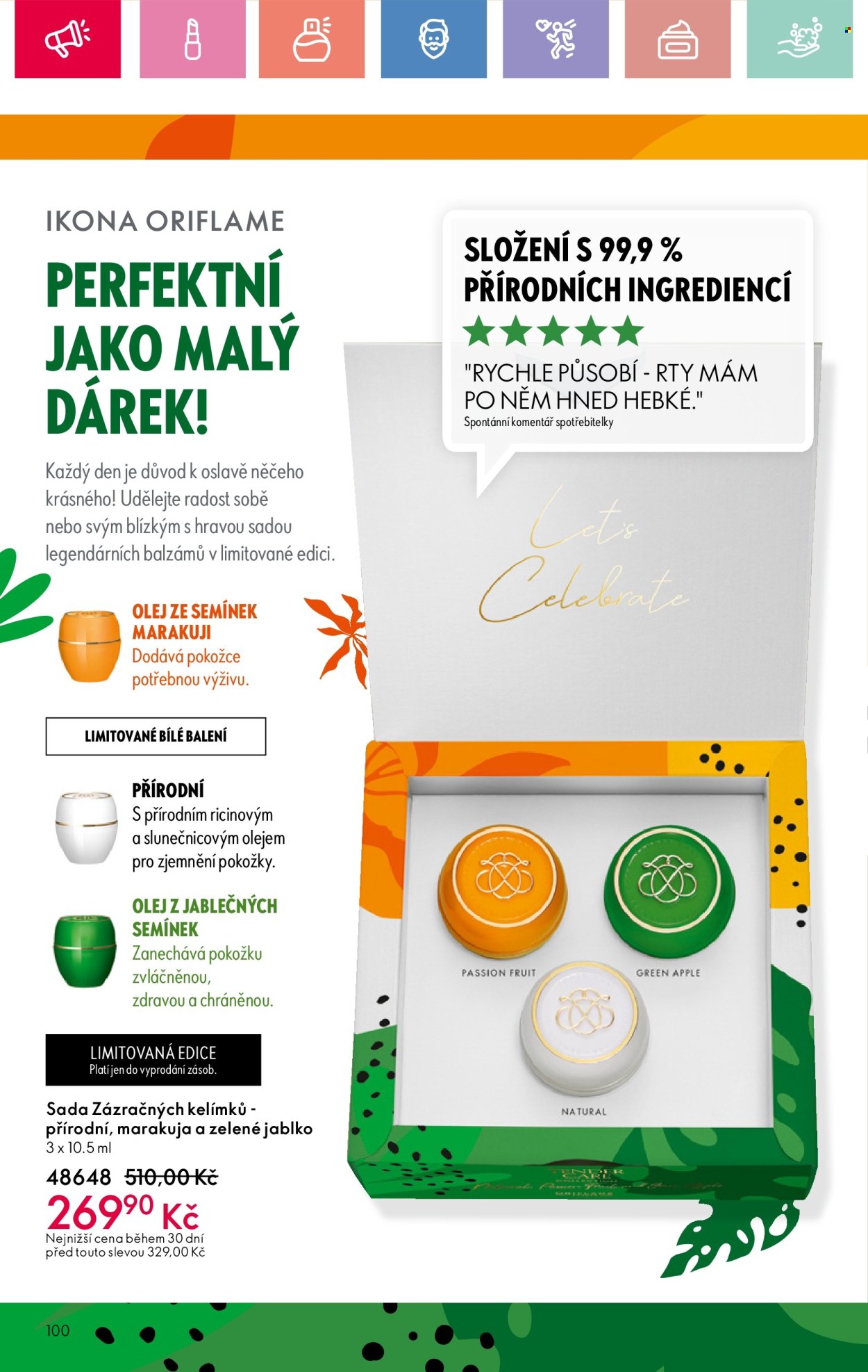 Leták ORIFLAME - 6.7.2025 - 26.7.2025. Strana 100