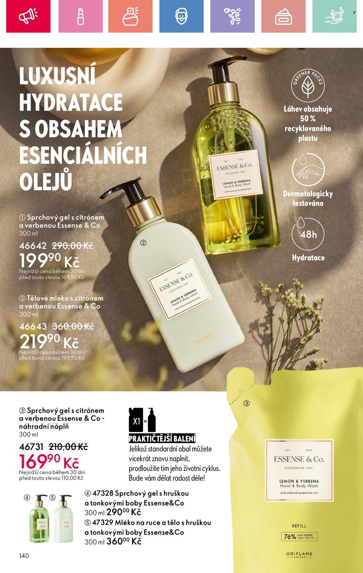 Leták ORIFLAME - 6.7.2025 - 26.7.2025. Strana 140