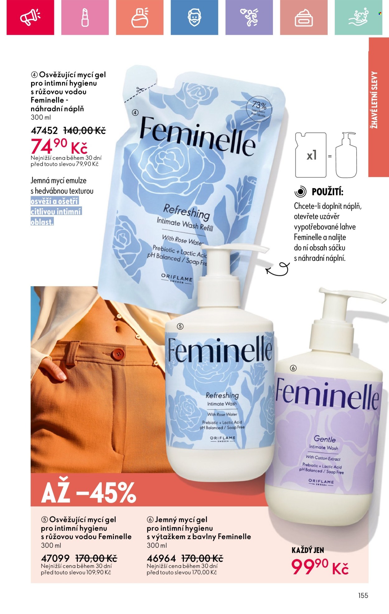 Leták ORIFLAME - 6.7.2025 - 26.7.2025. Strana 155