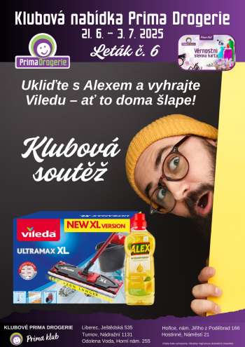 Leták Prima Drogerie - 21.6.2025 - 3.7.2025.