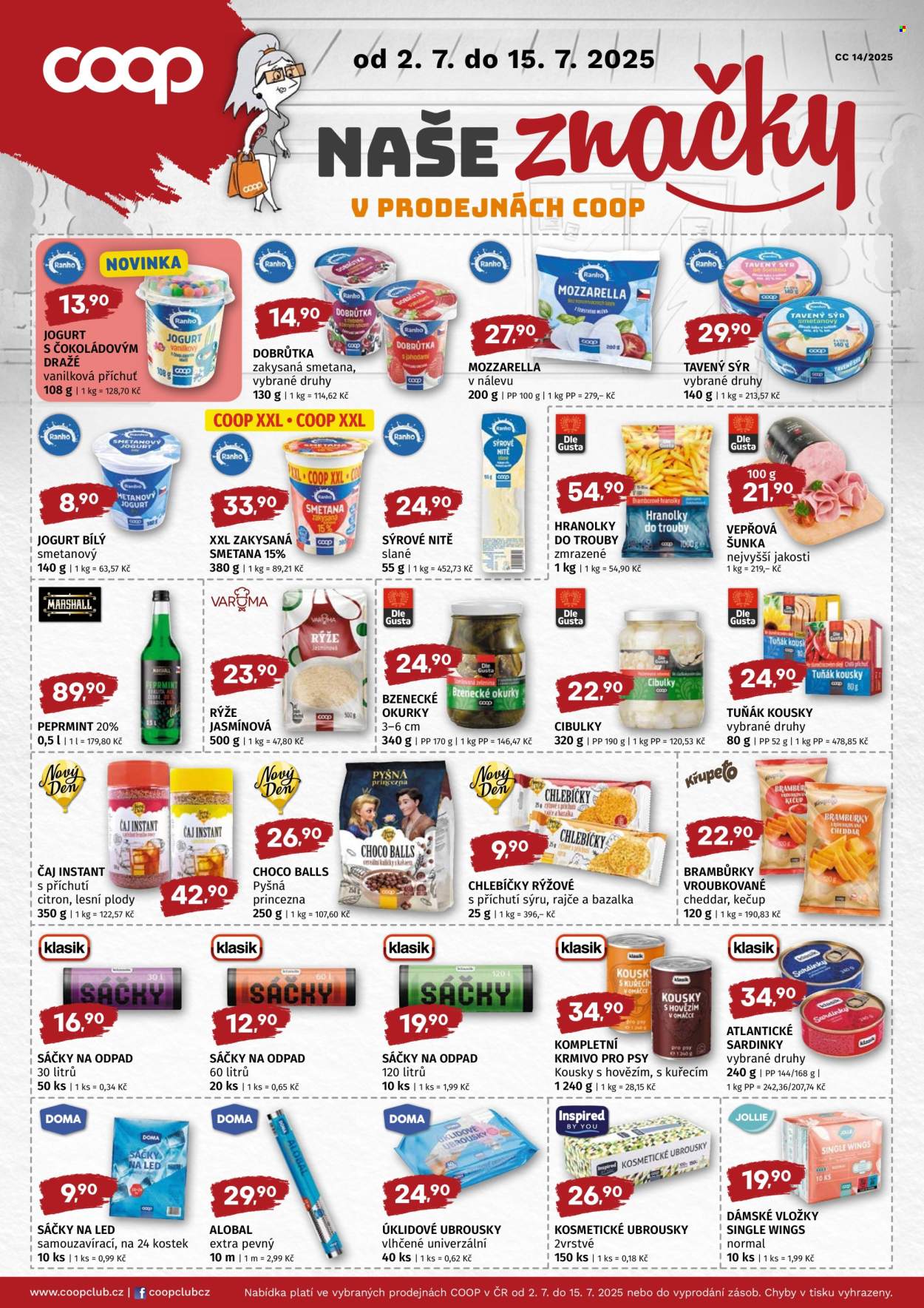 Leták coop TIP - 2.7.2025 - 15.7.2025. Strana 2