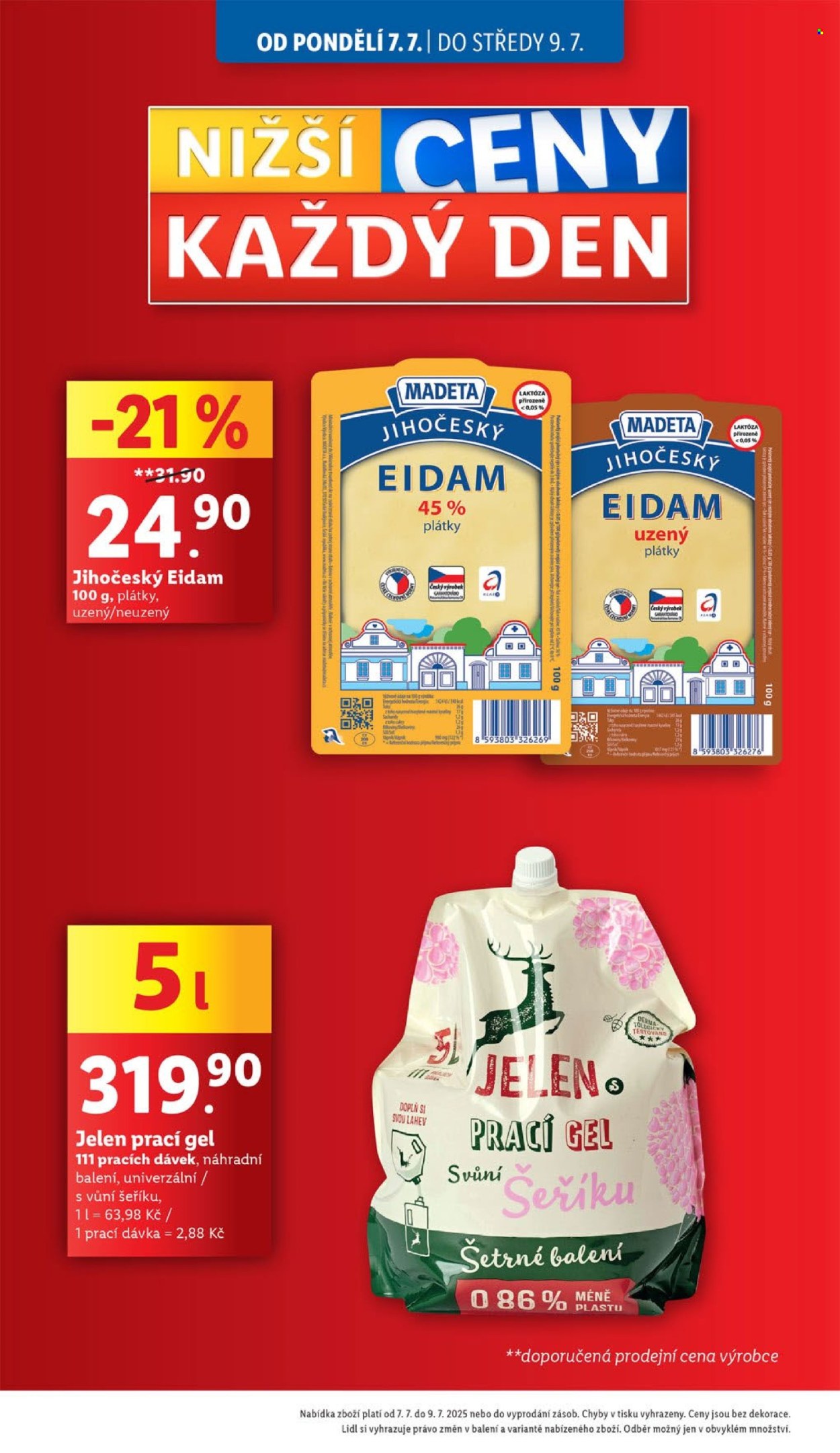 Leták Lidl - 7.7.2025 - 13.7.2025. Strana 4
