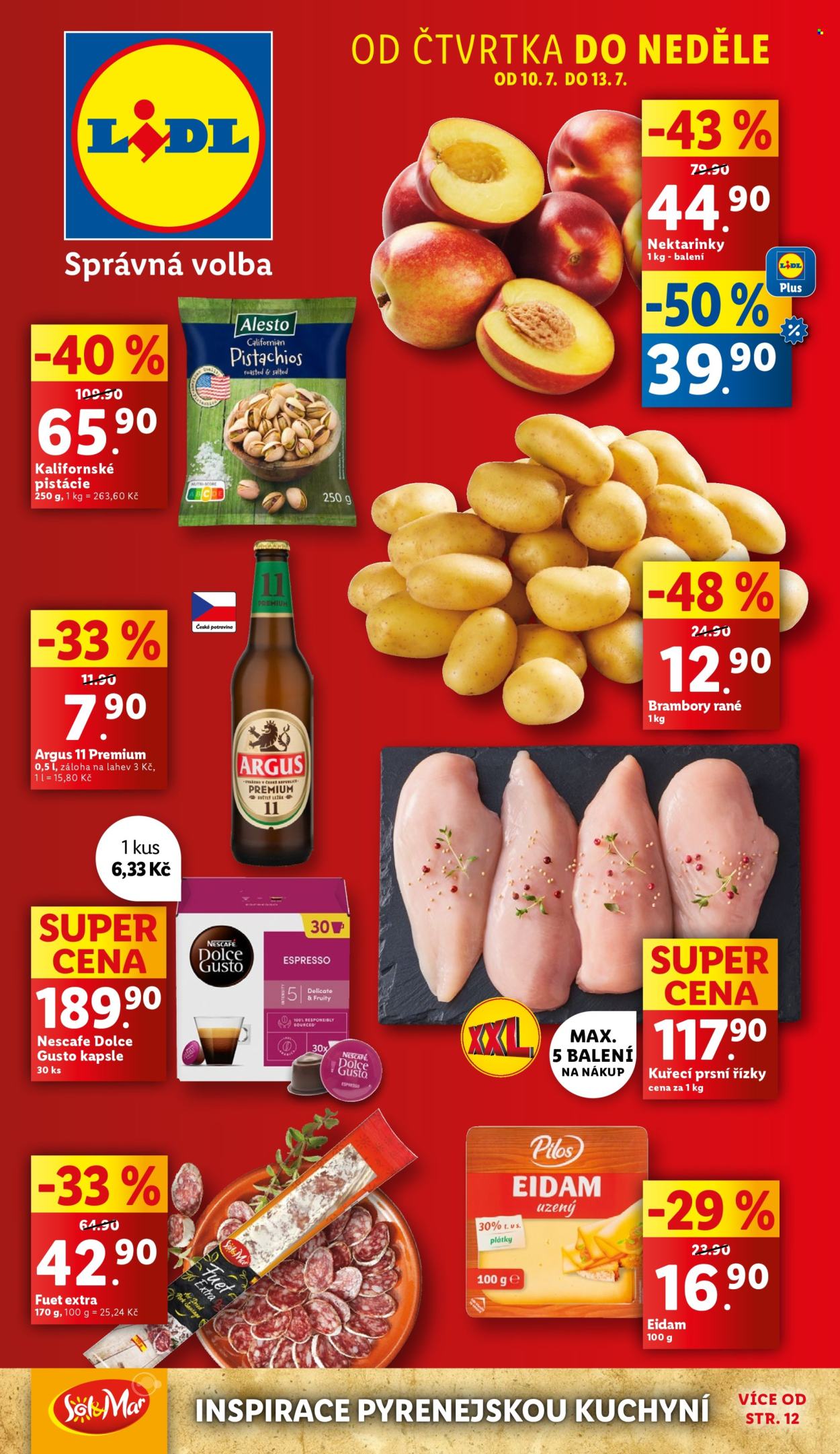 Leták Lidl - 10.7.2025 - 13.7.2025. Strana 1