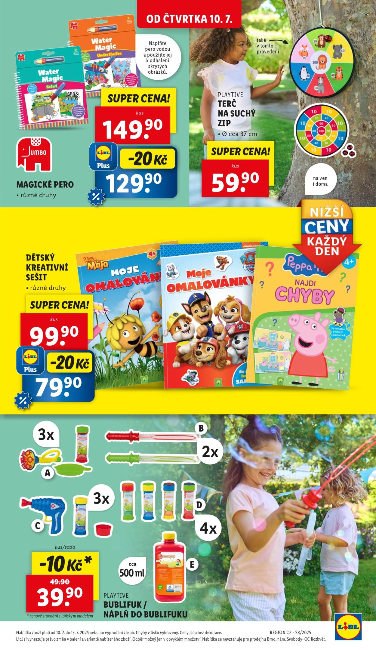 Leták Lidl - 10.7.2025 - 13.7.2025. Strana 43