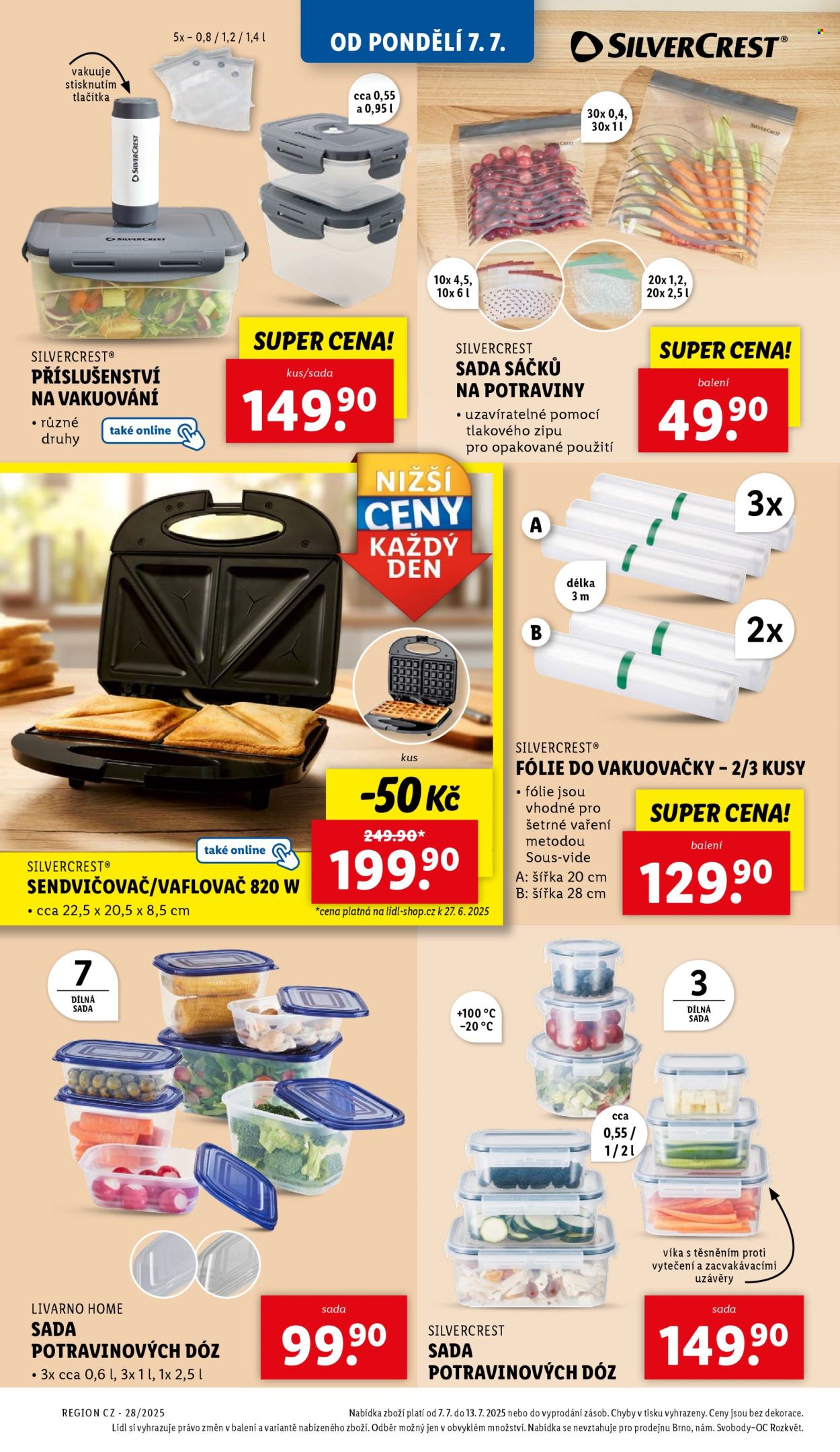 Leták Lidl - 7.7.2025 - 13.7.2025. Strana 4
