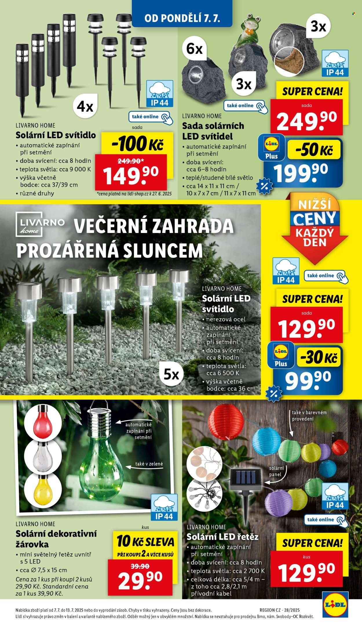 Leták Lidl - 7.7.2025 - 13.7.2025. Strana 7