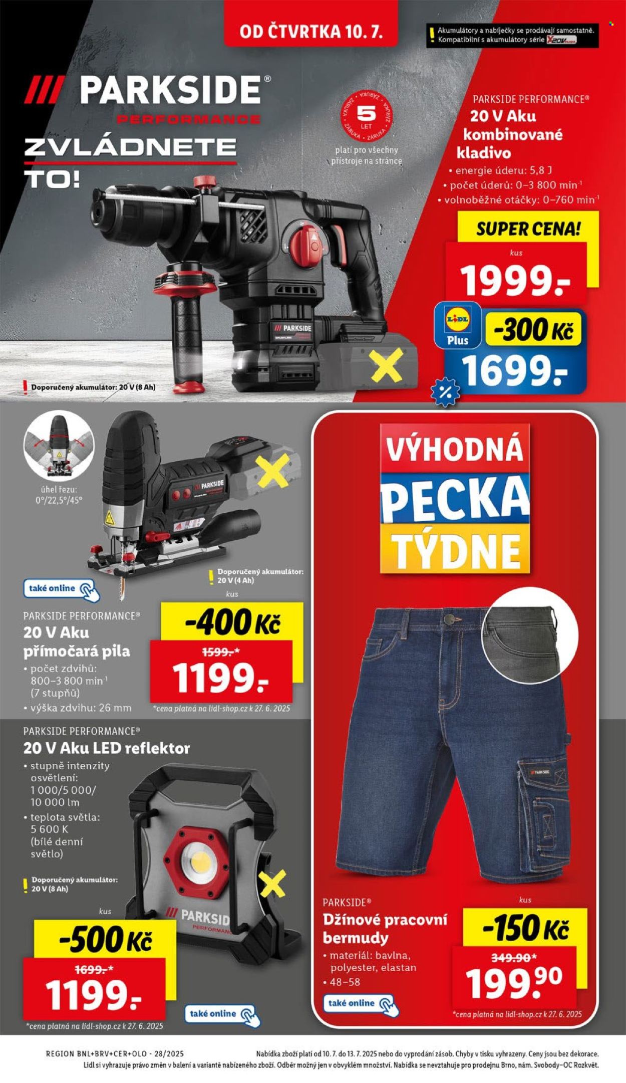 Leták Lidl - 7.7.2025 - 13.7.2025. Strana 18